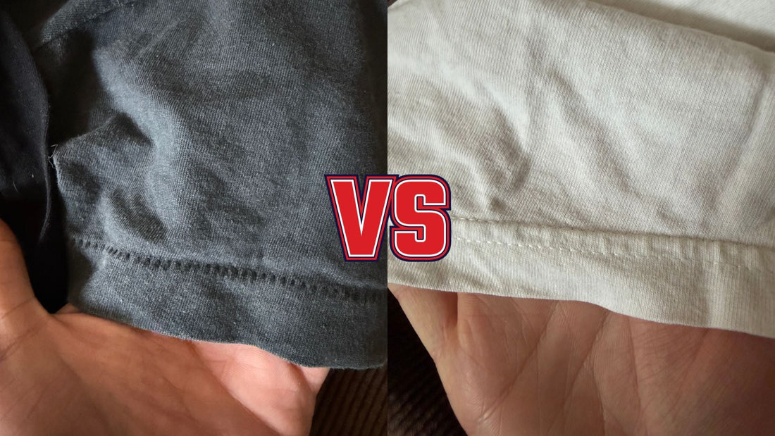 Single-Stitch vs Double-Stitch: Understanding the Difference in Vintage T-Shirts