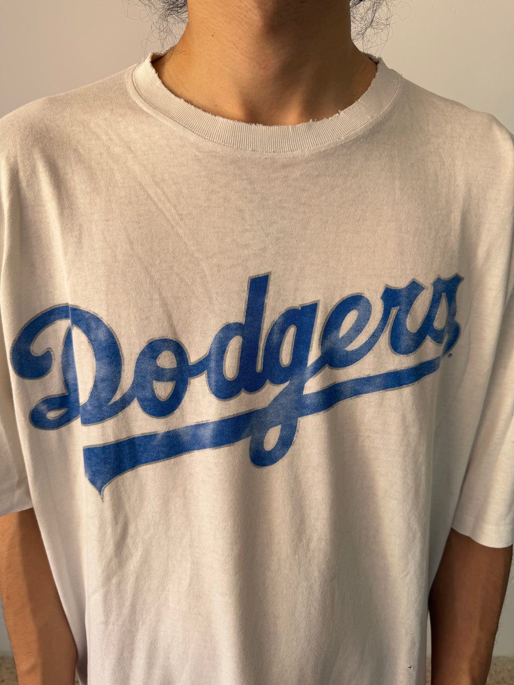 Vintage Starter Los Angeles Dodgers Script Logo Tee