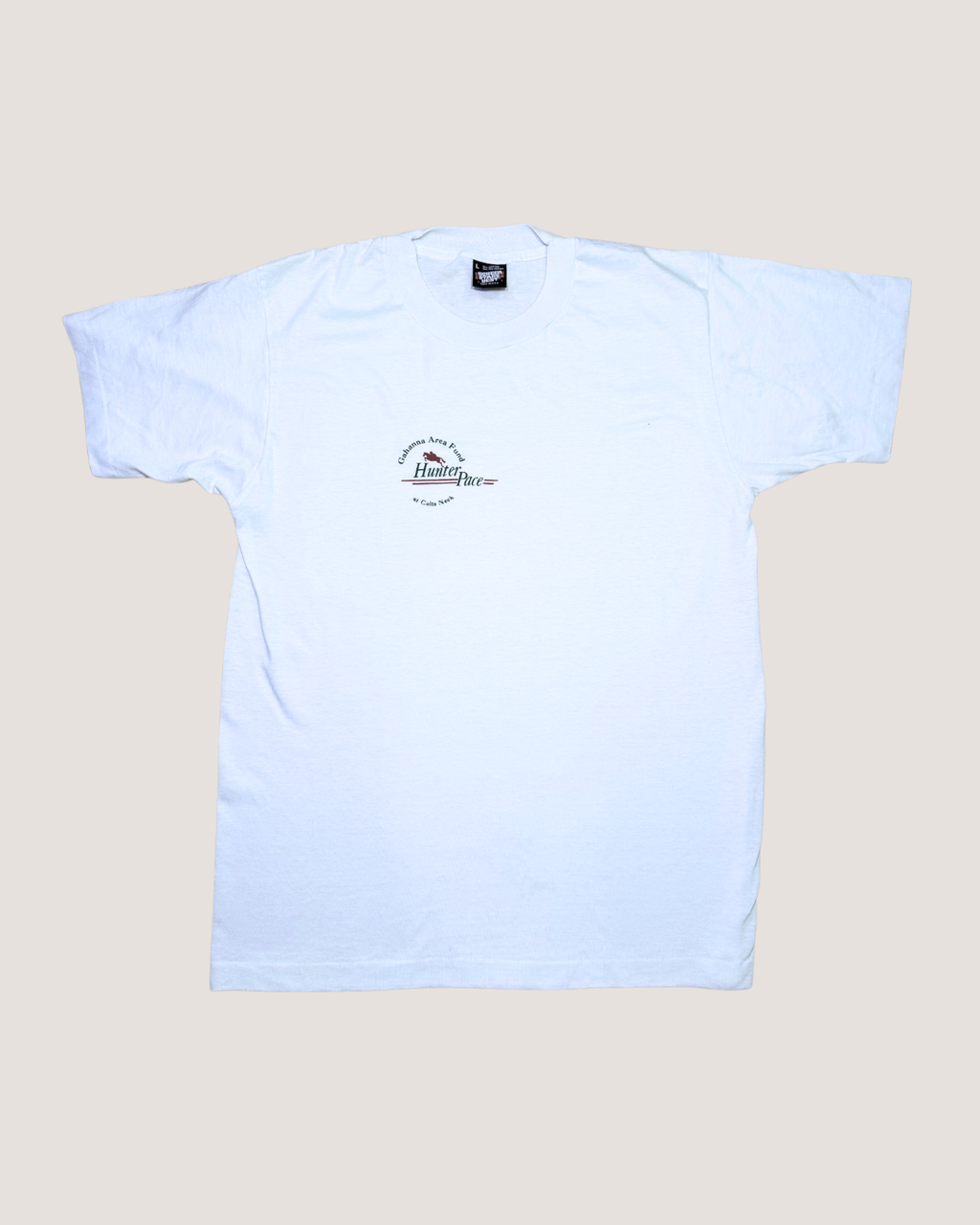 Hunter Pace White Tee