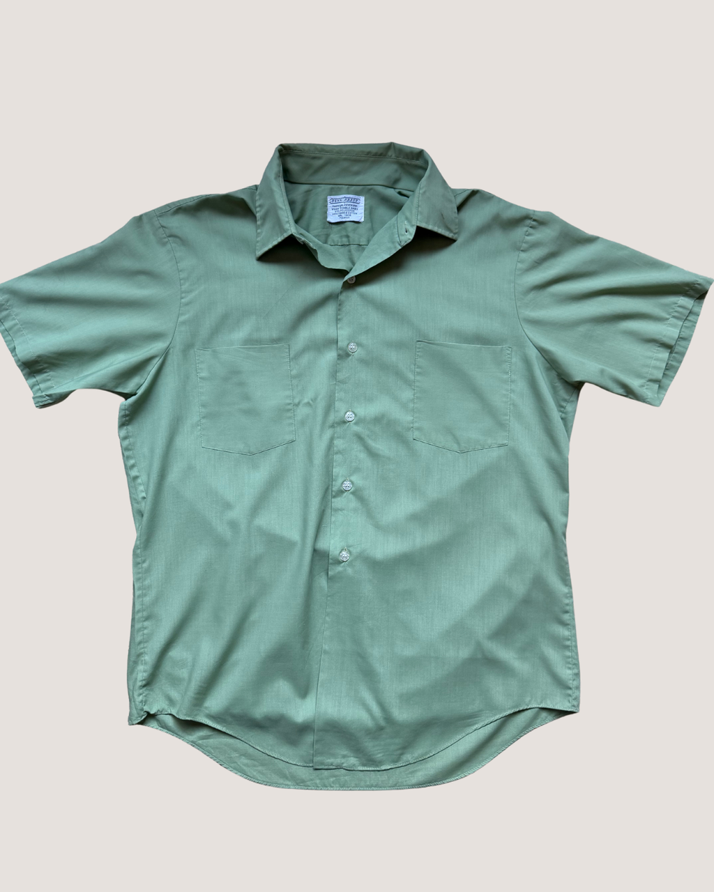 Green Short-sleeved Shirt