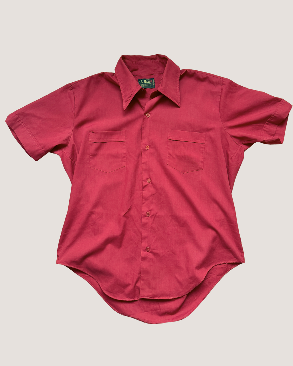 Le Mans Red Short Sleeve Shirt