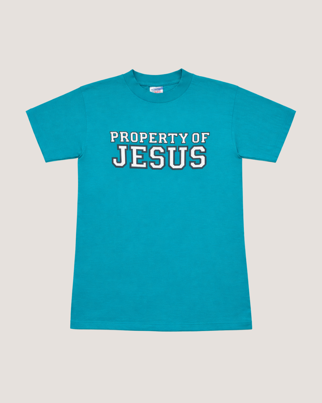 Jesus Turquoise Tee