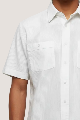 Idletime White Short Sleeves Shirt