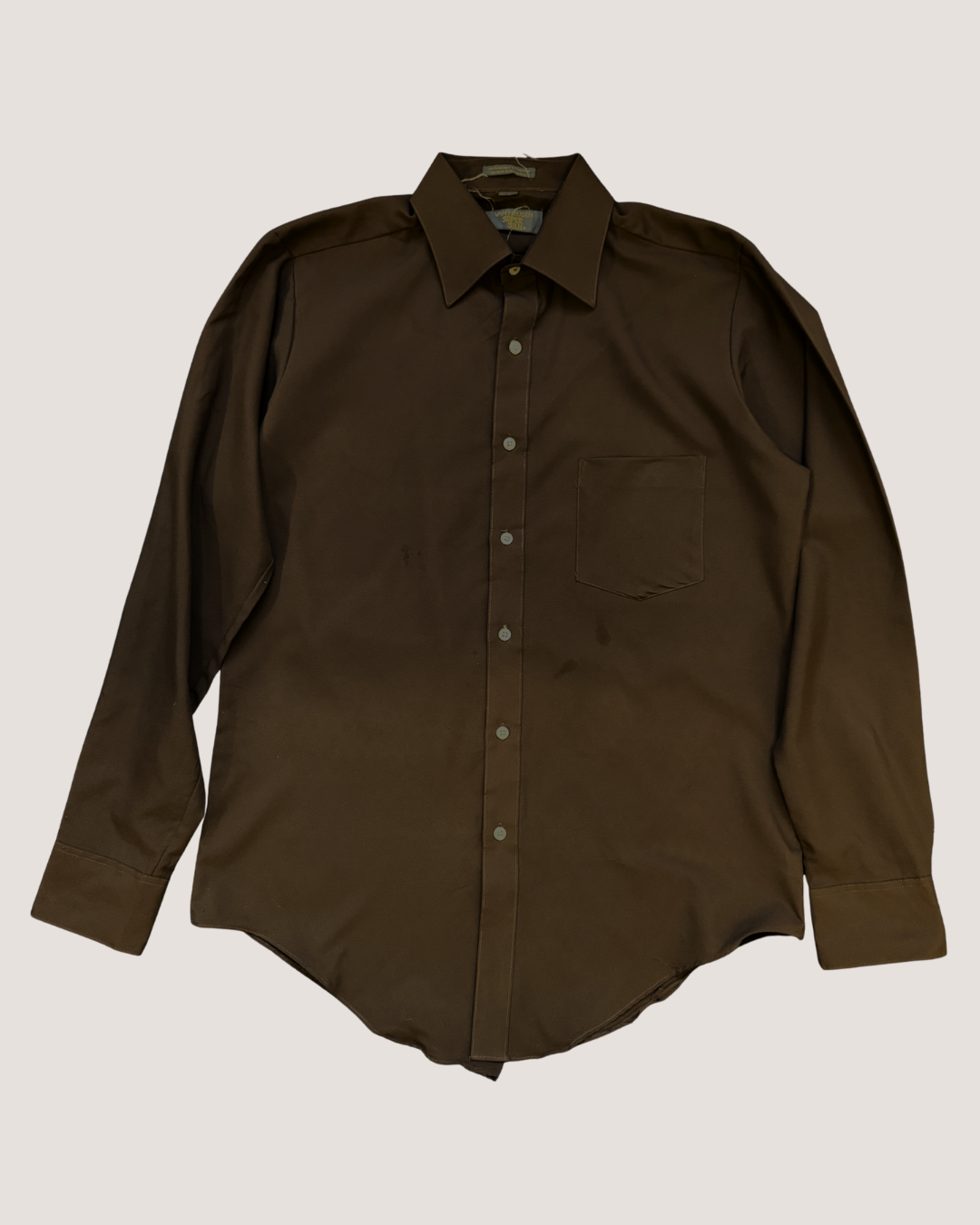Van Heusen Super Silk Brown Shirt