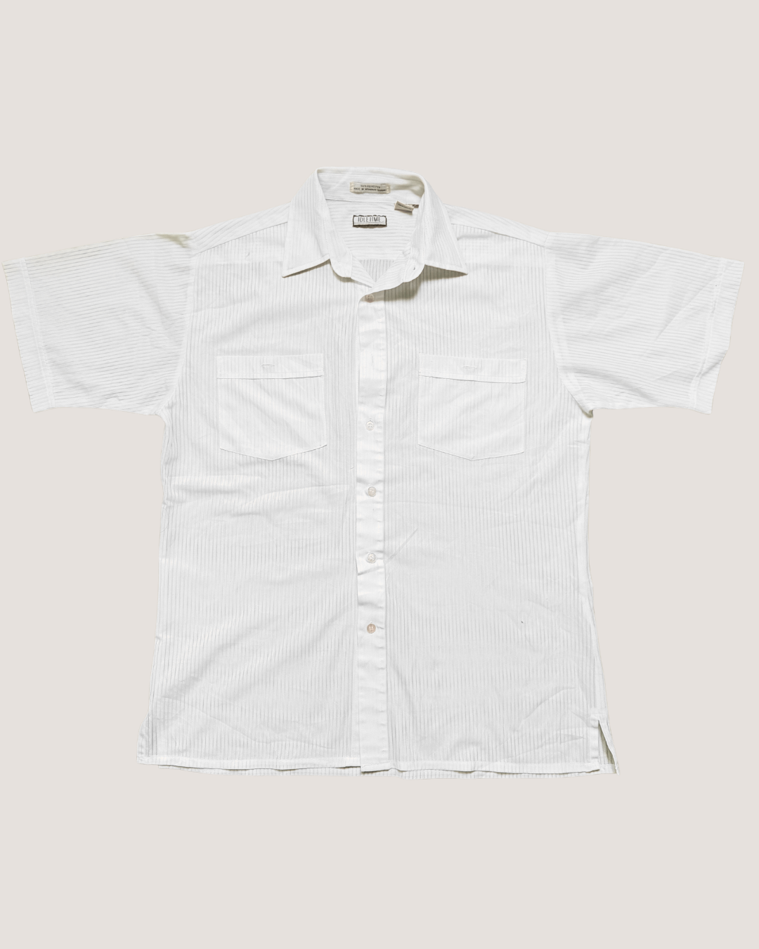 Idletime White Short Sleeves Shirt