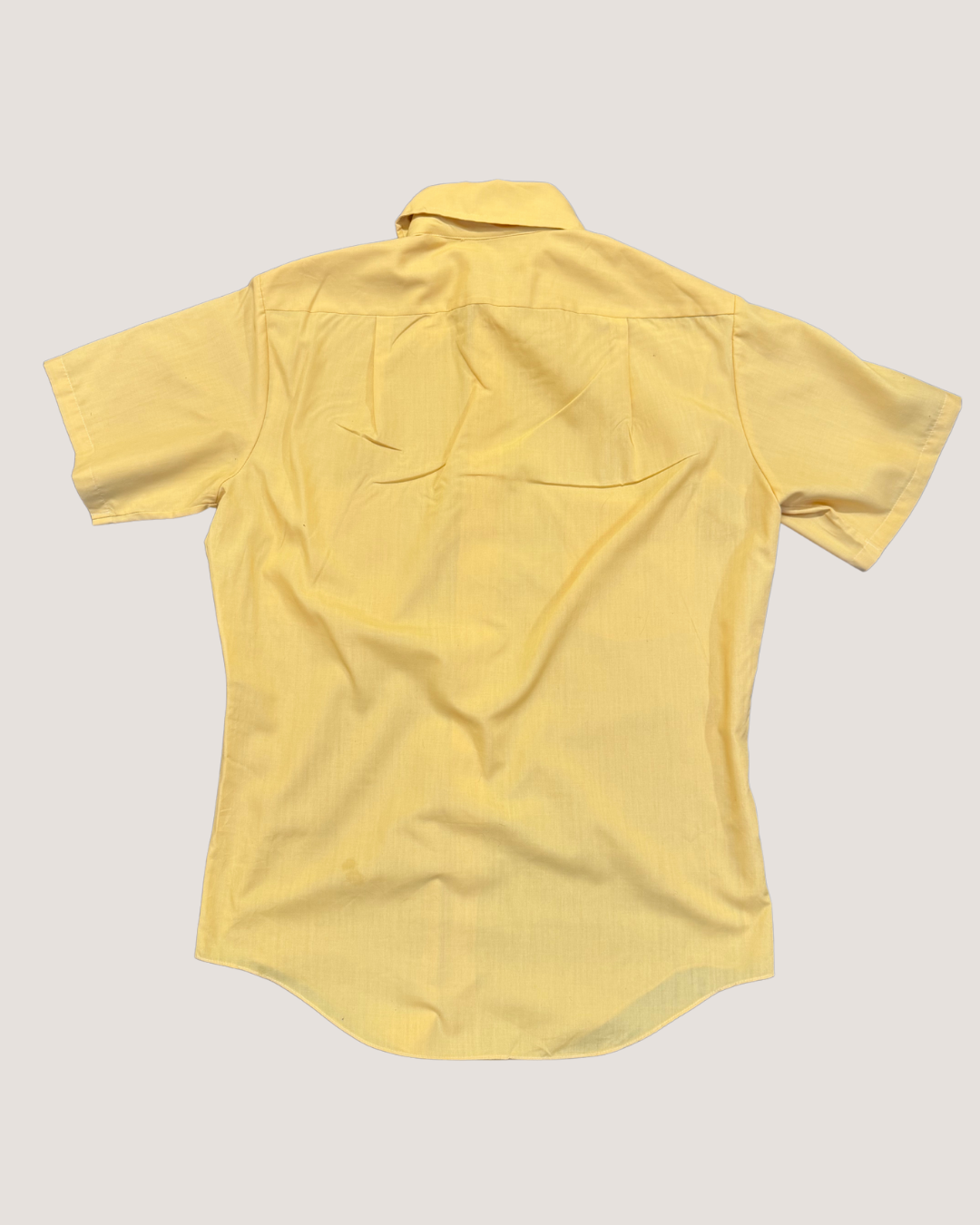 Wells Royal Prest Yellow Shirt
