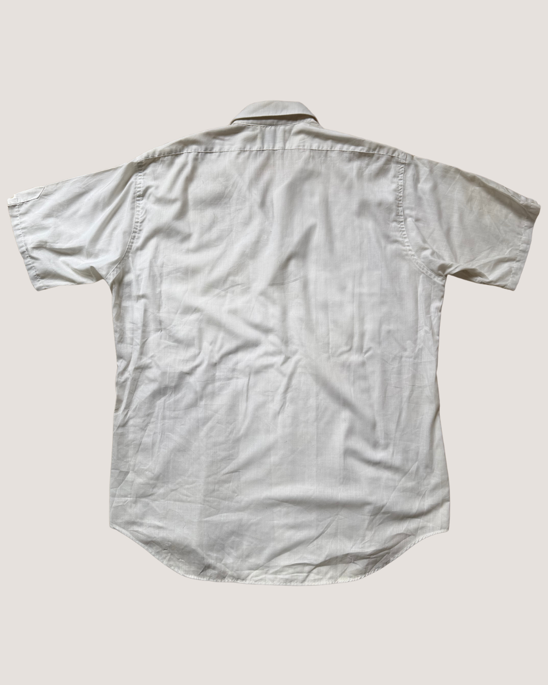 Kennedy's White short-sleeved Shirt