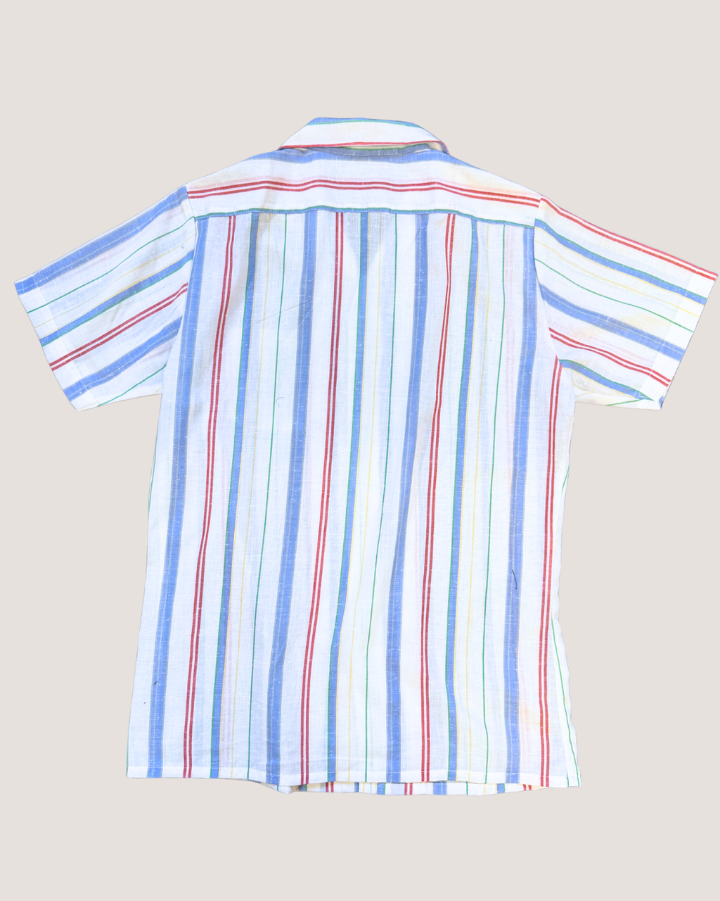 Tommy Bahama “Par Four” Multicolor Striped Short-Sleeve Shirt