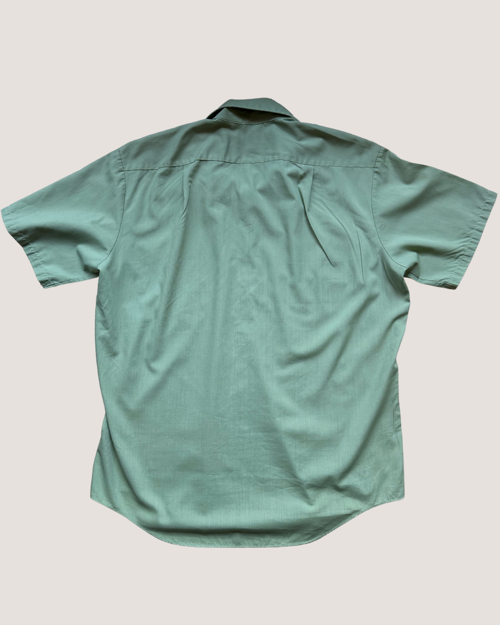 Green Short-sleeved Shirt