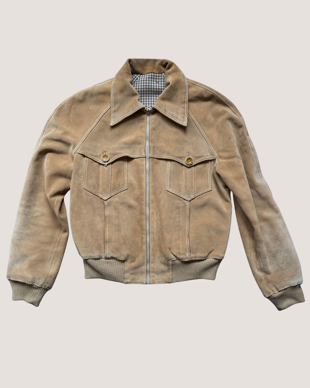 Suede 70's Reversible Jacket