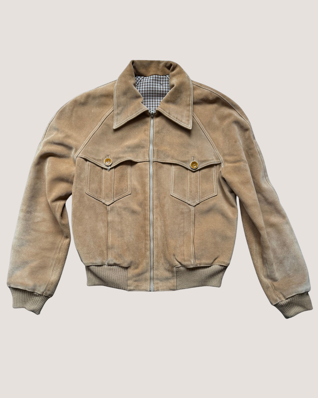 Suede 70's Reversible Jacket