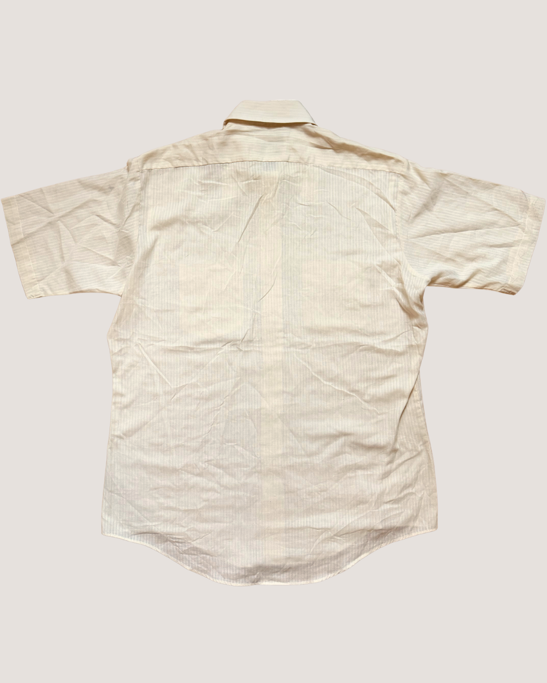 Montgomery Ward Beige Short Sleeves Shirt