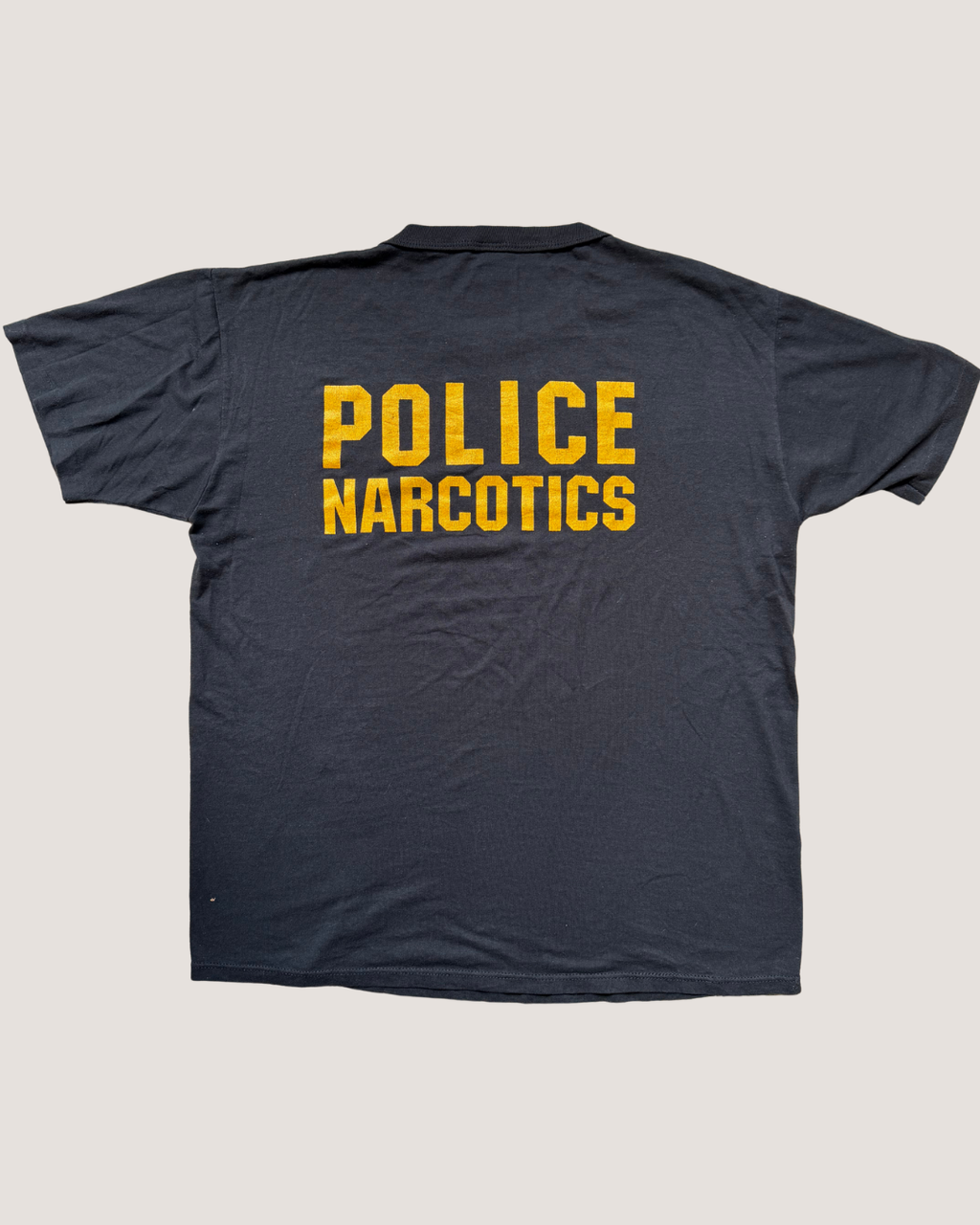 Police Narcotics Black Tee