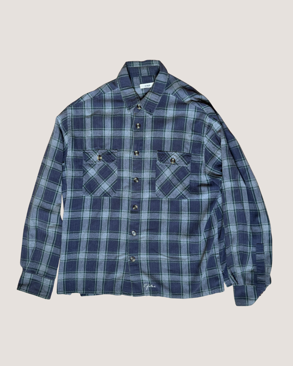 Ofiles Plaid Flannel Shirt