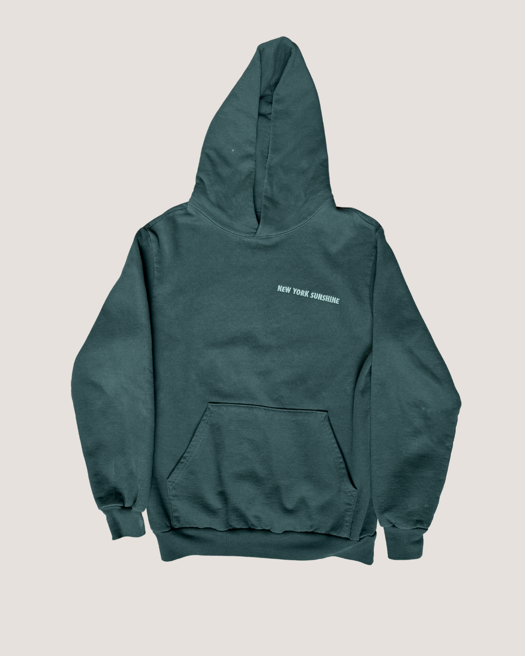 New York Sunshine Green Logo Hoodie