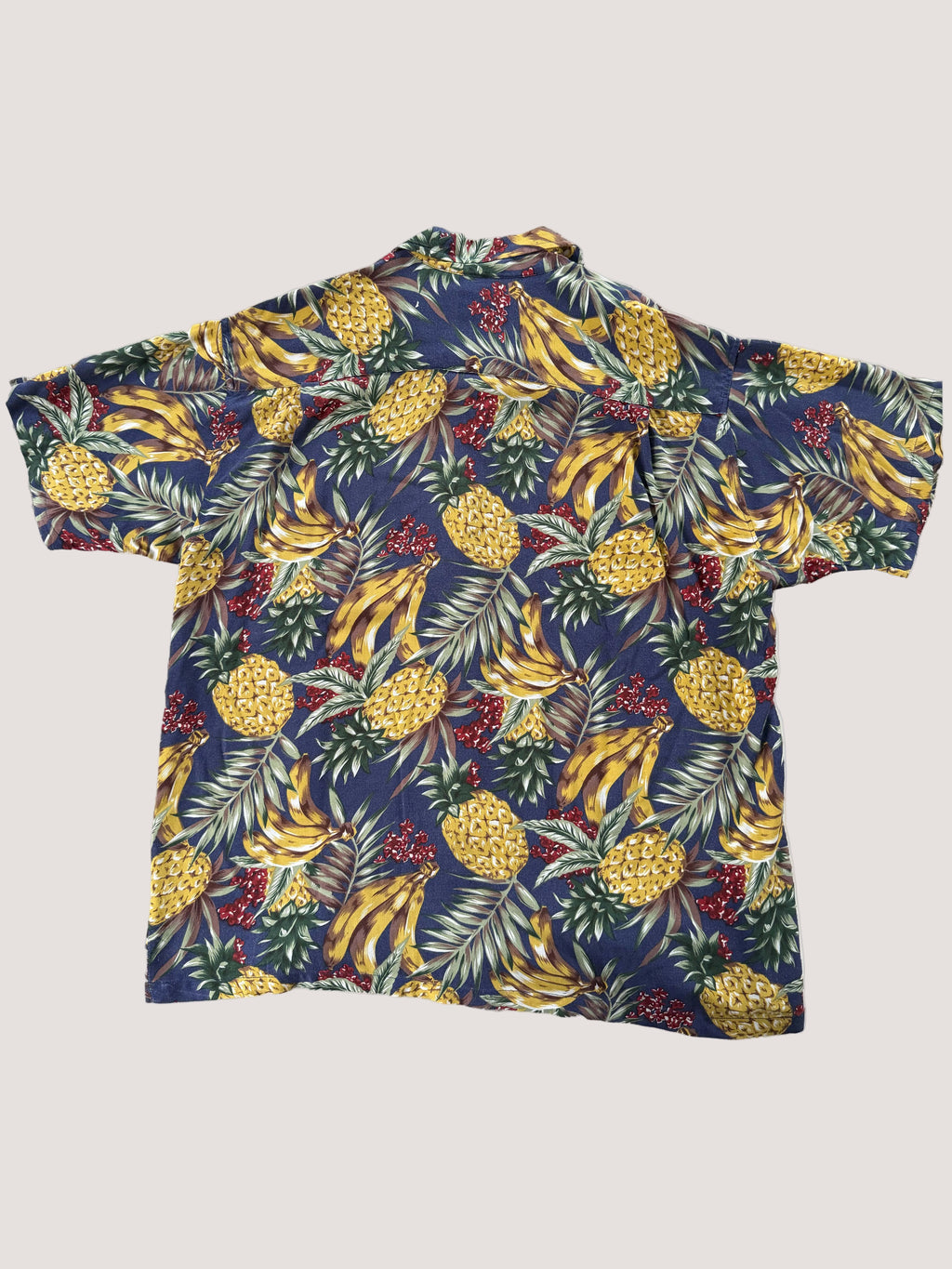 Vintage Hawaiian Shirt "Honolulu Sunset" — King John's, 100% Rayon