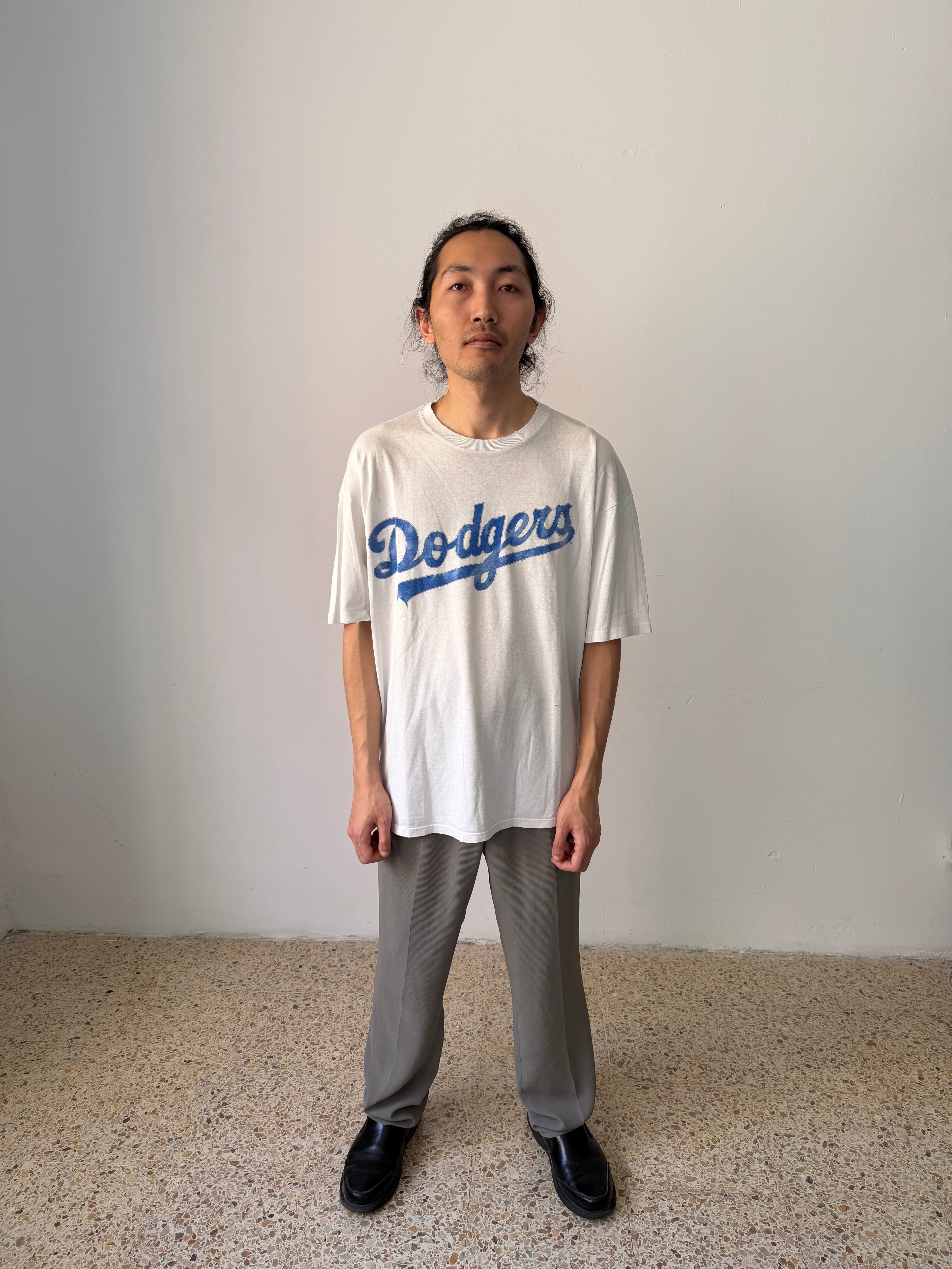 Vintage Starter Los Angeles Dodgers Script Logo Tee