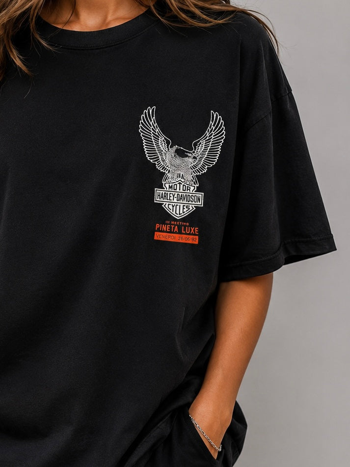 Vintage 1992 Harley-Davidson “Fuck Off Japan” Screen Stars Tee XL