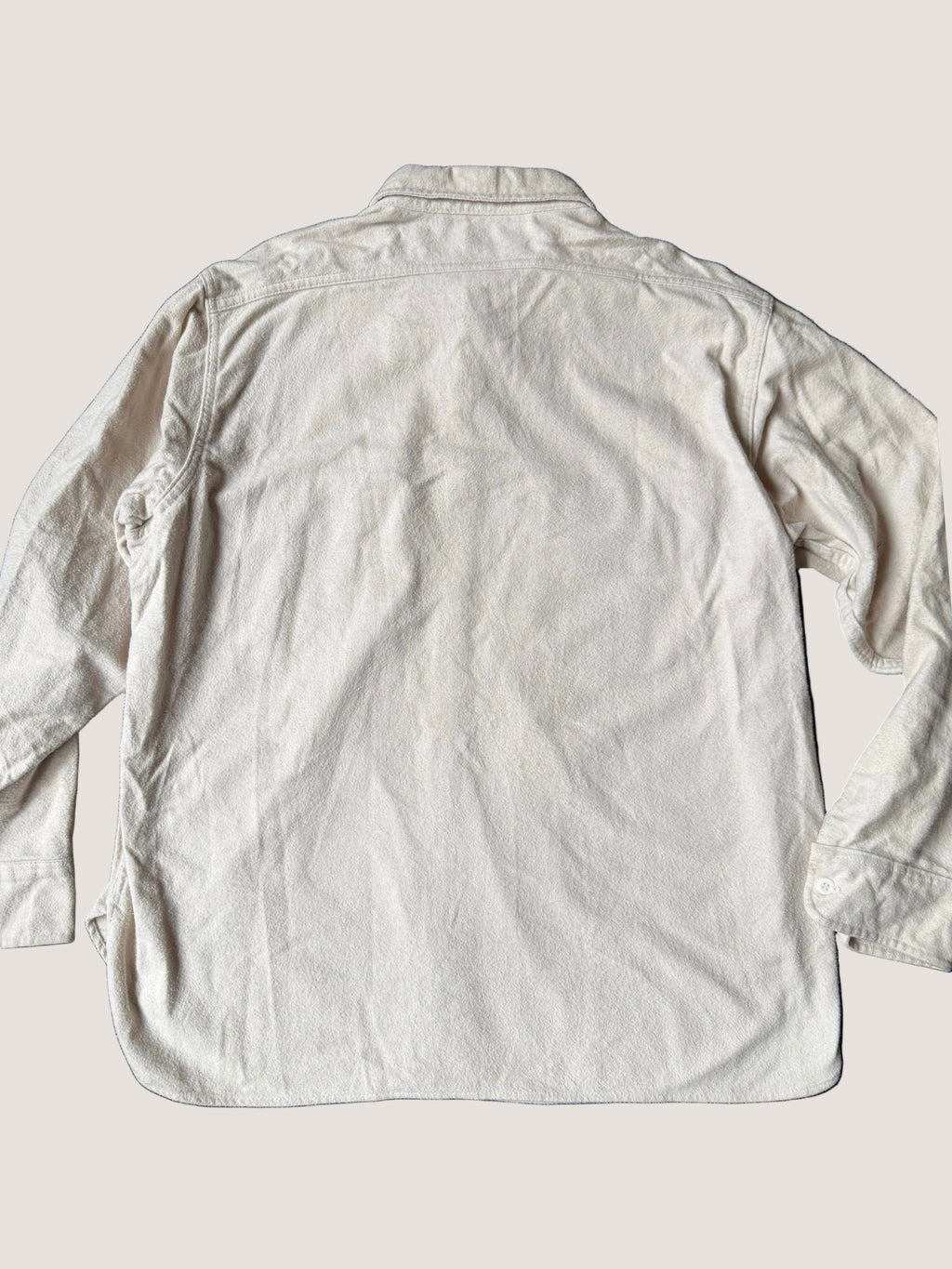 Woolrich White Flannel Shirt