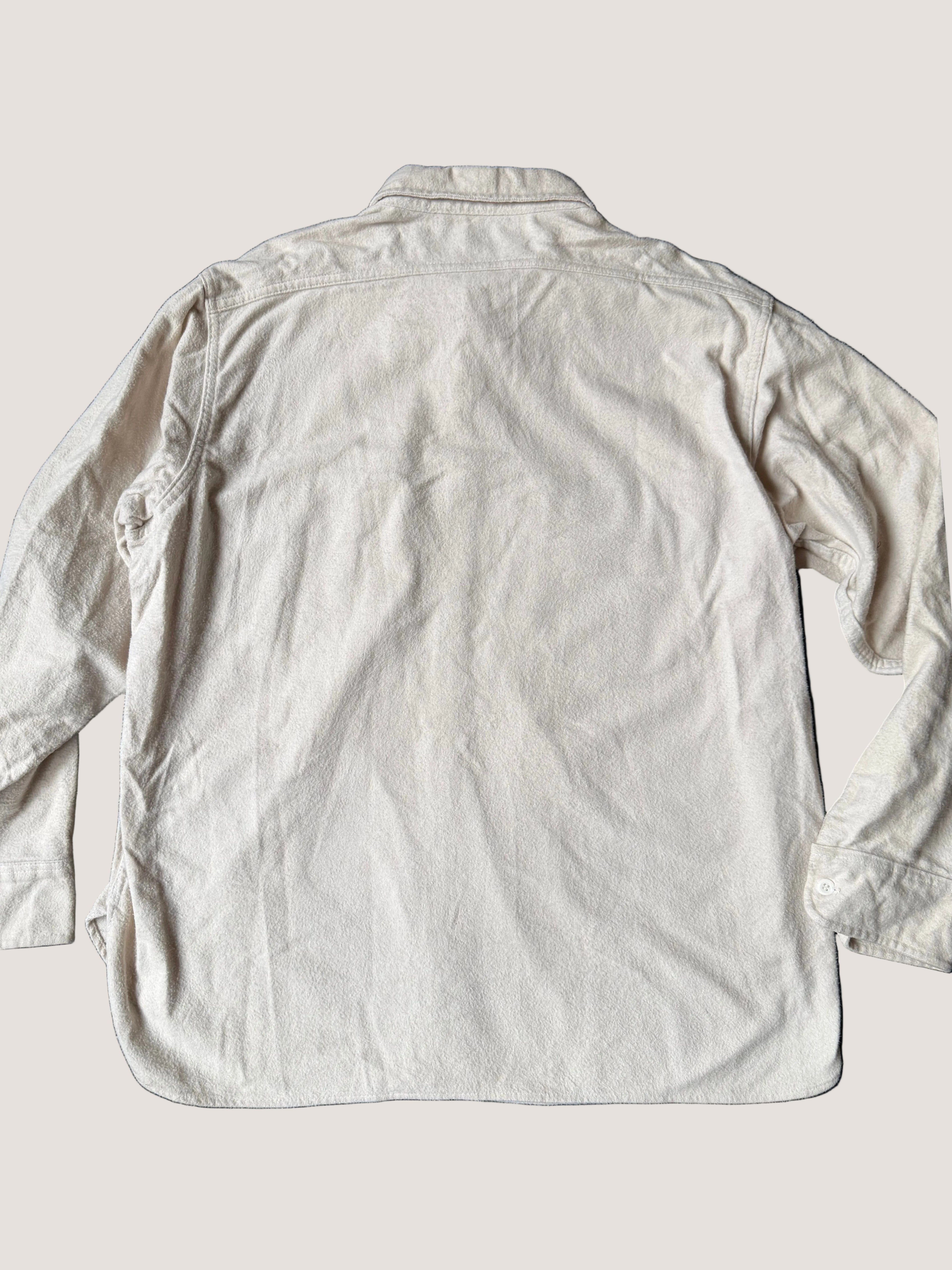 Woolrich White Flannel Shirt