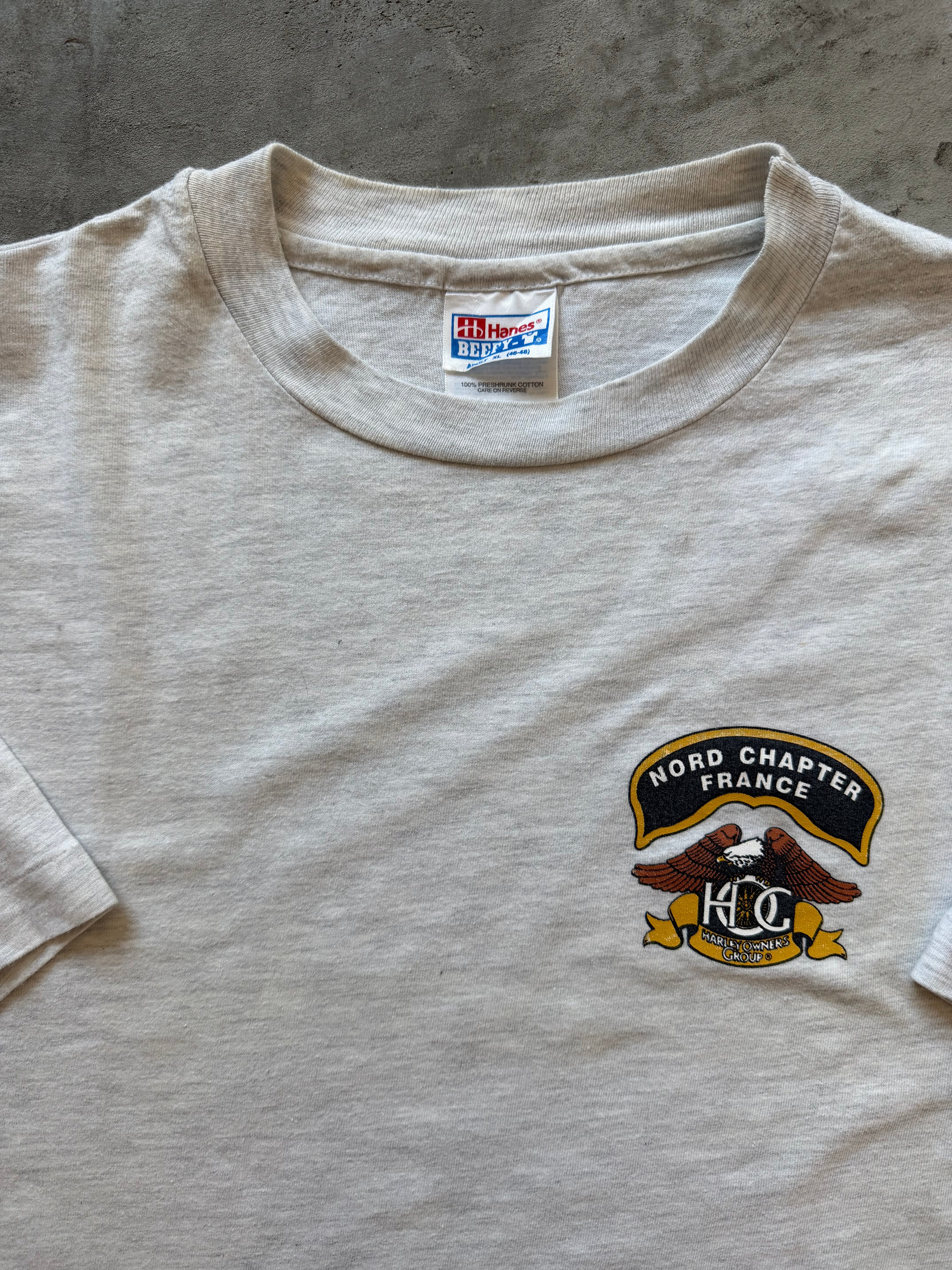 Vintage HOG Nord Chapter France tee 1992