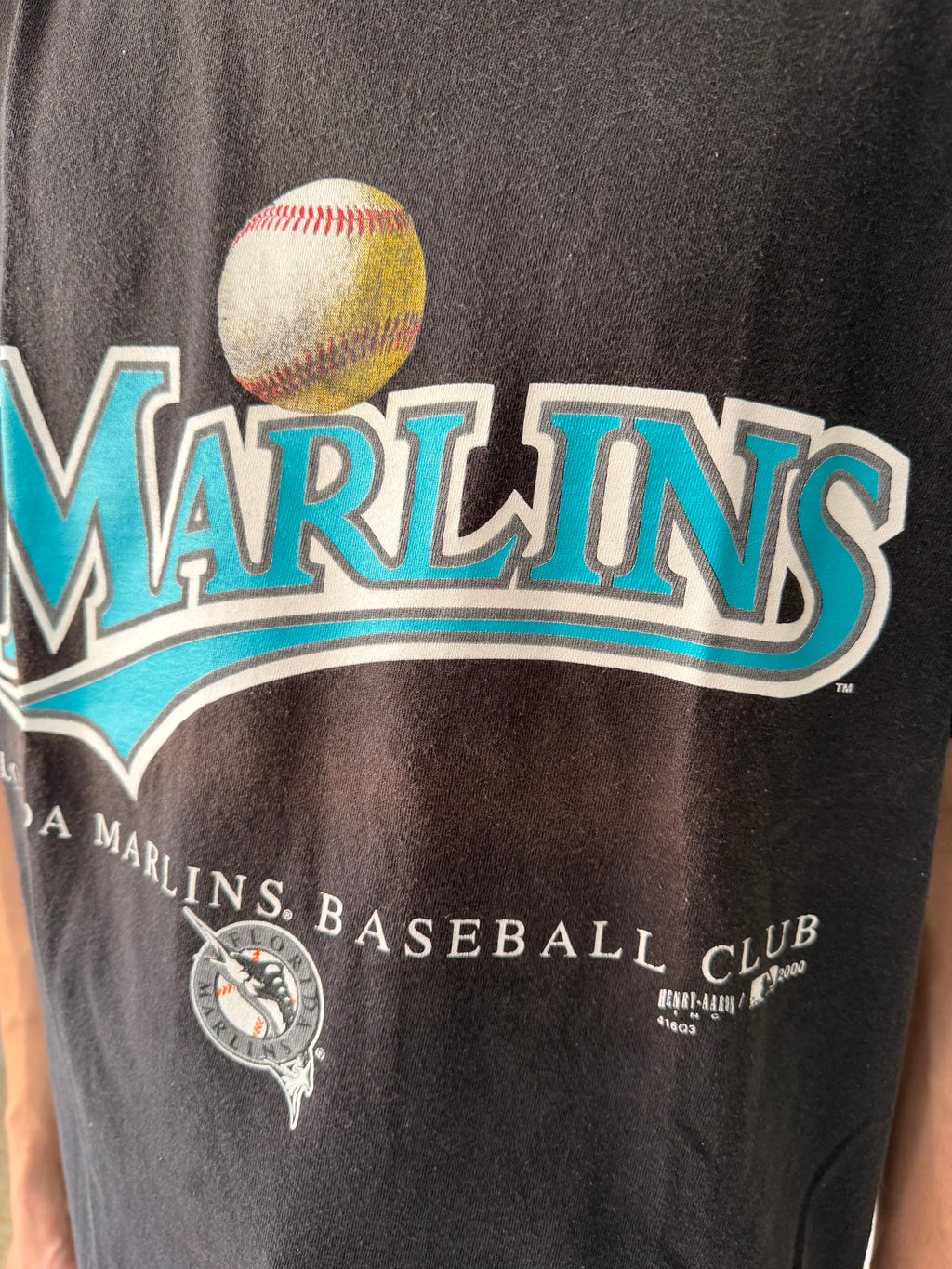 Vintage Florida Marlins Baseball Tee 00's