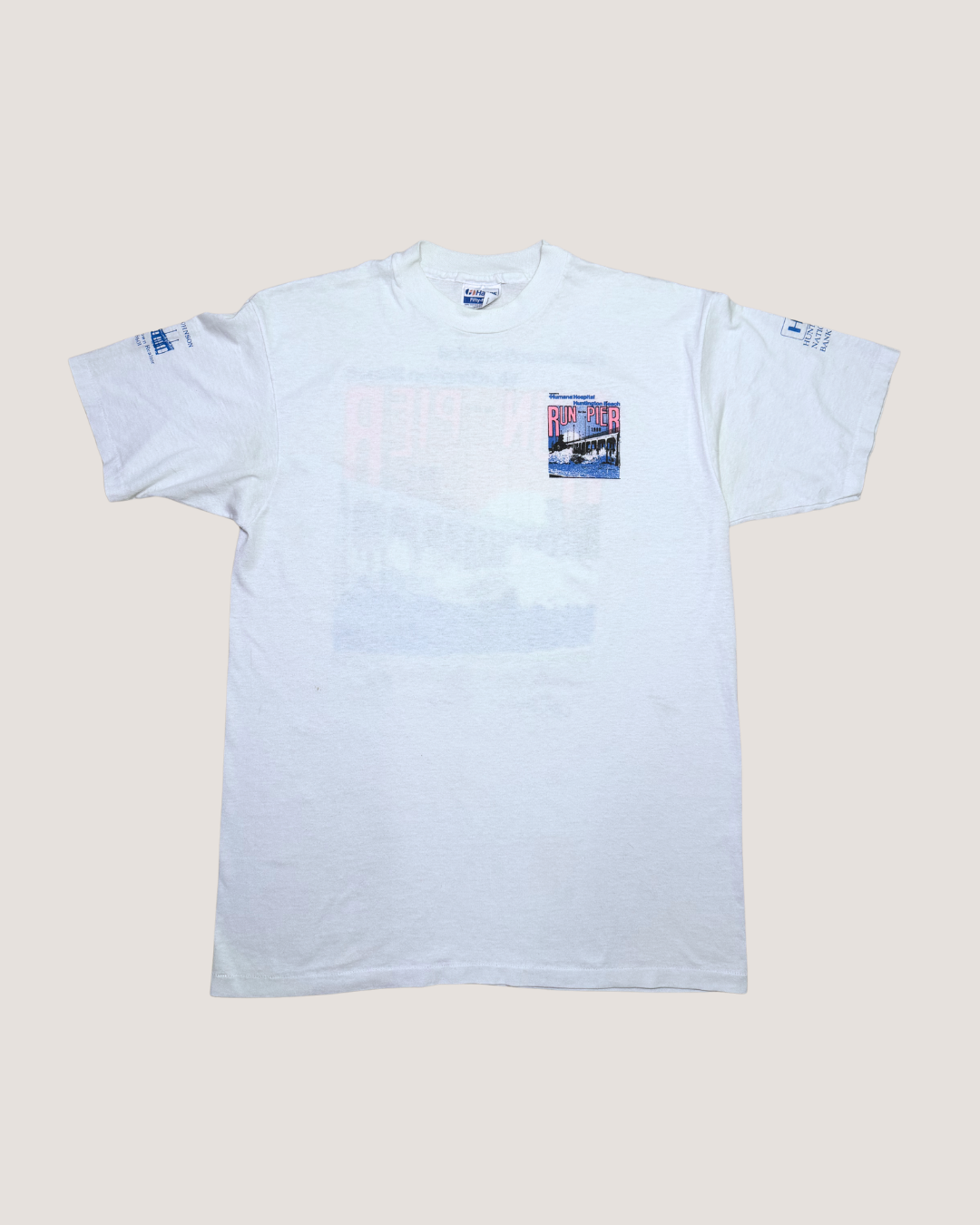 Run For The Pier 1990 Vintage T-shirt