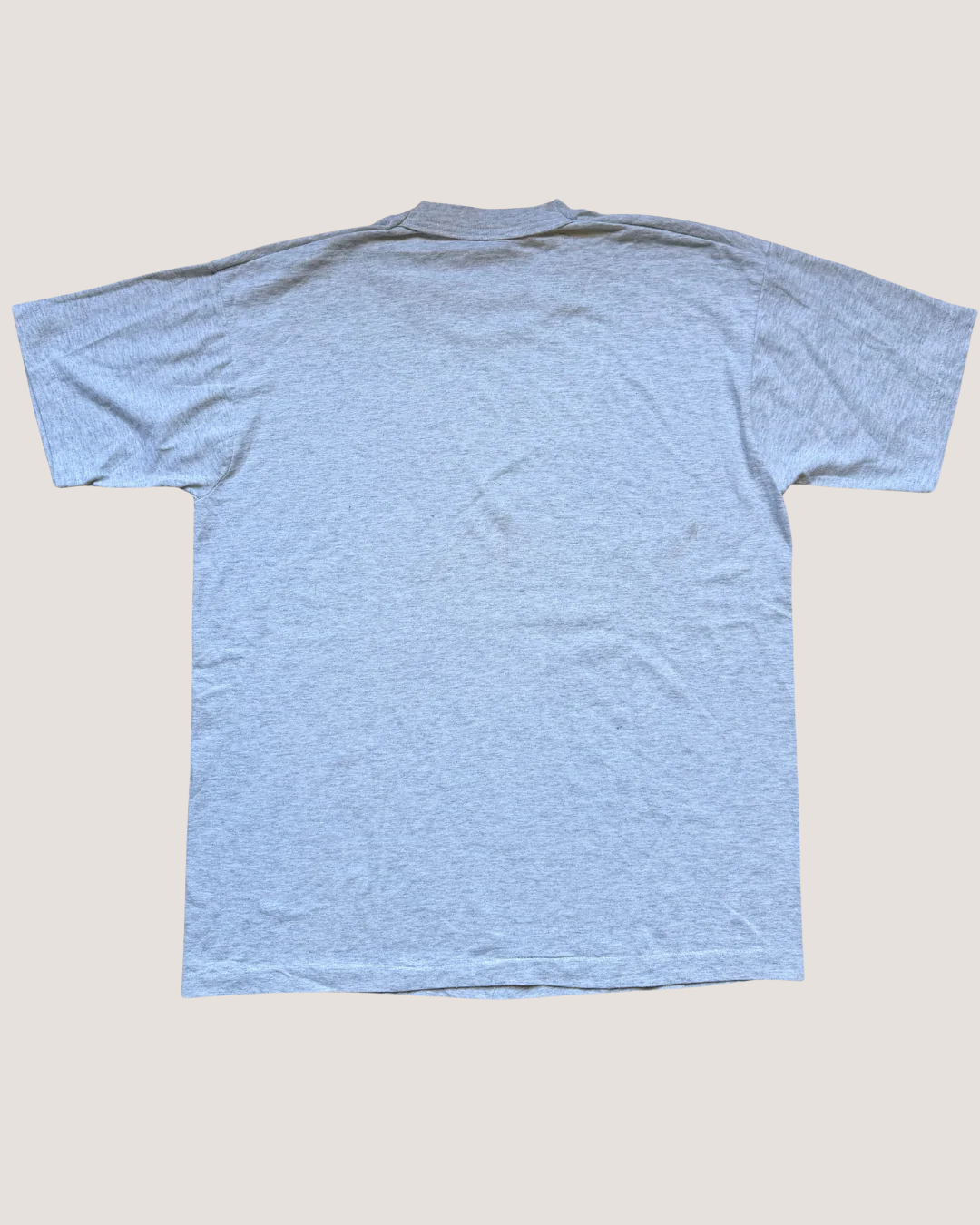 Grey ASFL t-shirt on a light gray background