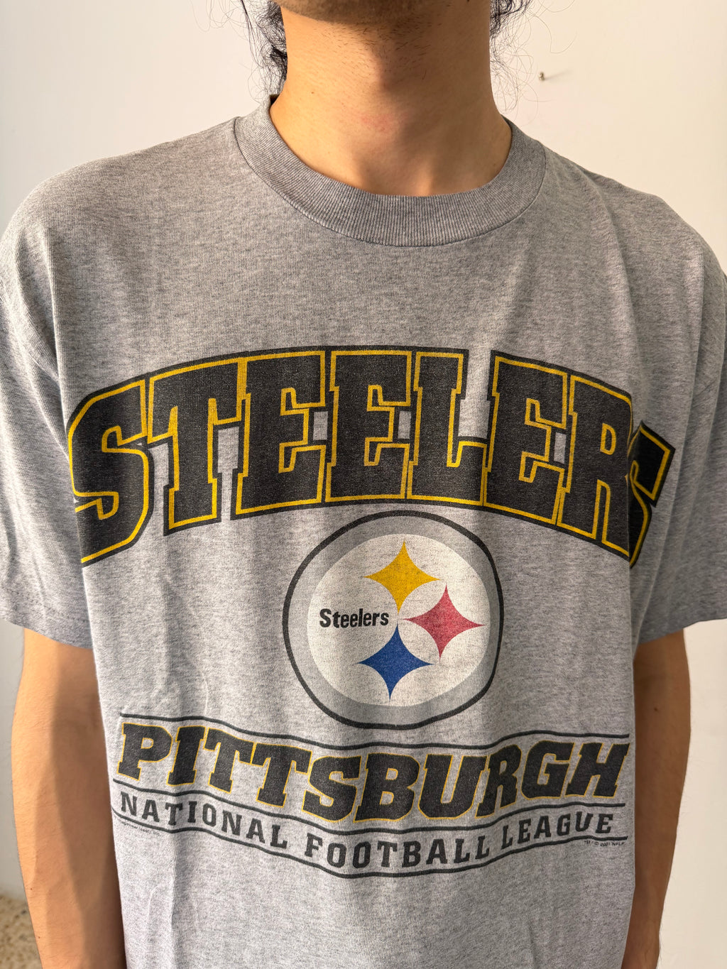Vintage Pittsburgh Steelers NFL Arch Logo Tee