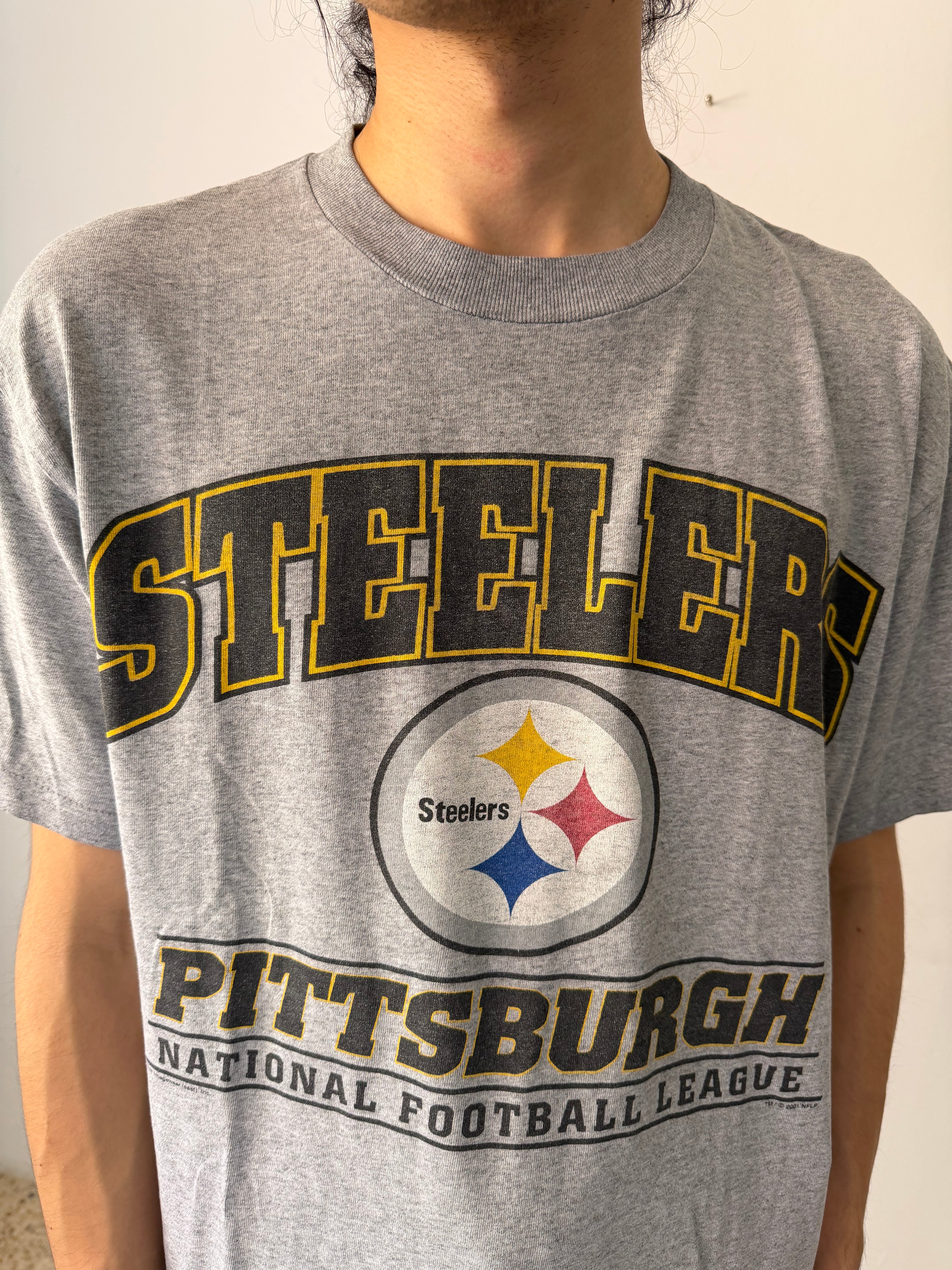 Vintage Pittsburgh Steelers NFL Arch Logo Tee