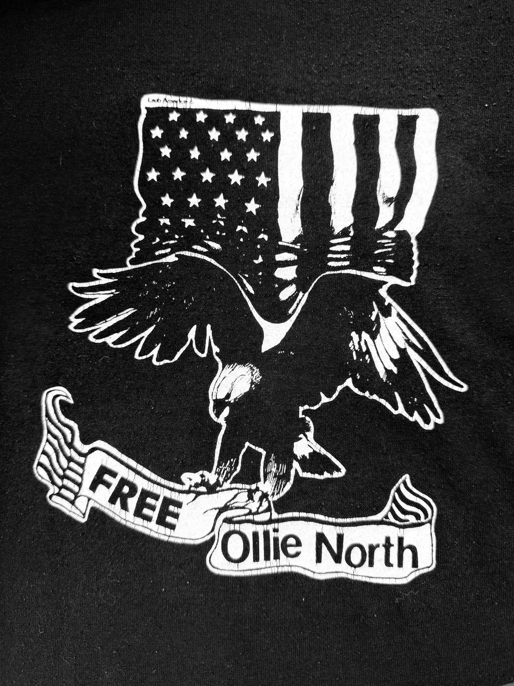 FREE OLLIE NORTH Vintage Eagle Tee, Late 80s
