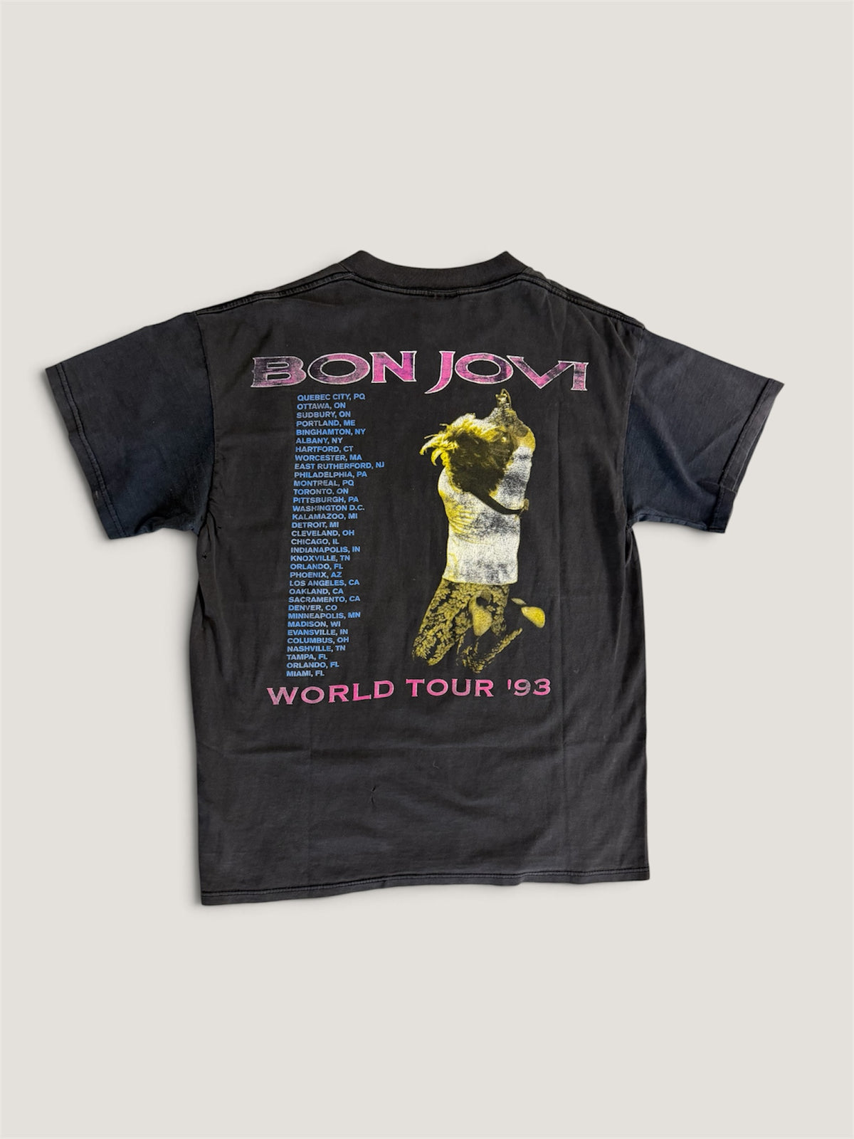 Bon Jovi Keep The Faith World Tour 1993 Tee