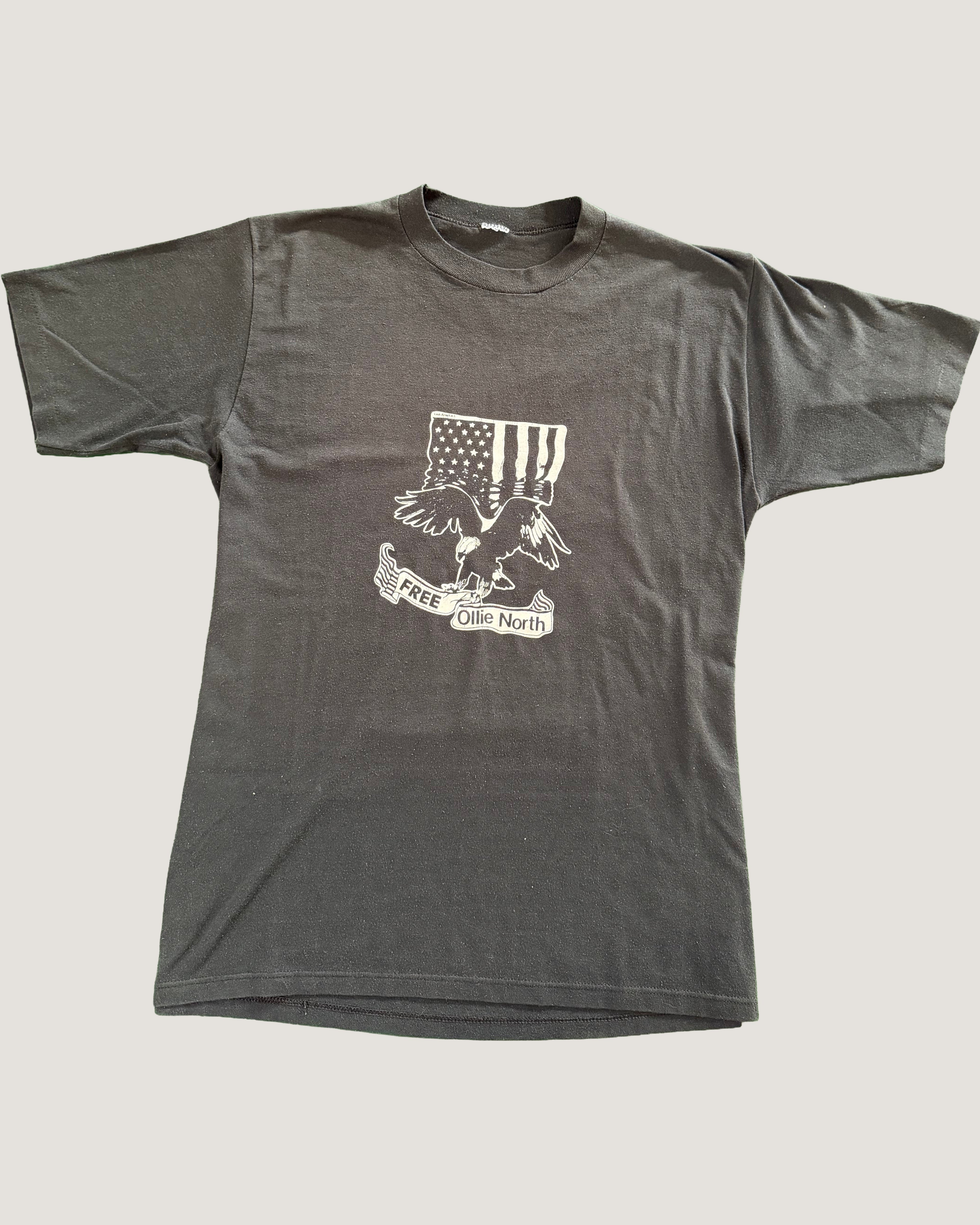 FREE OLLIE NORTH Vintage Eagle Tee, Late 80s