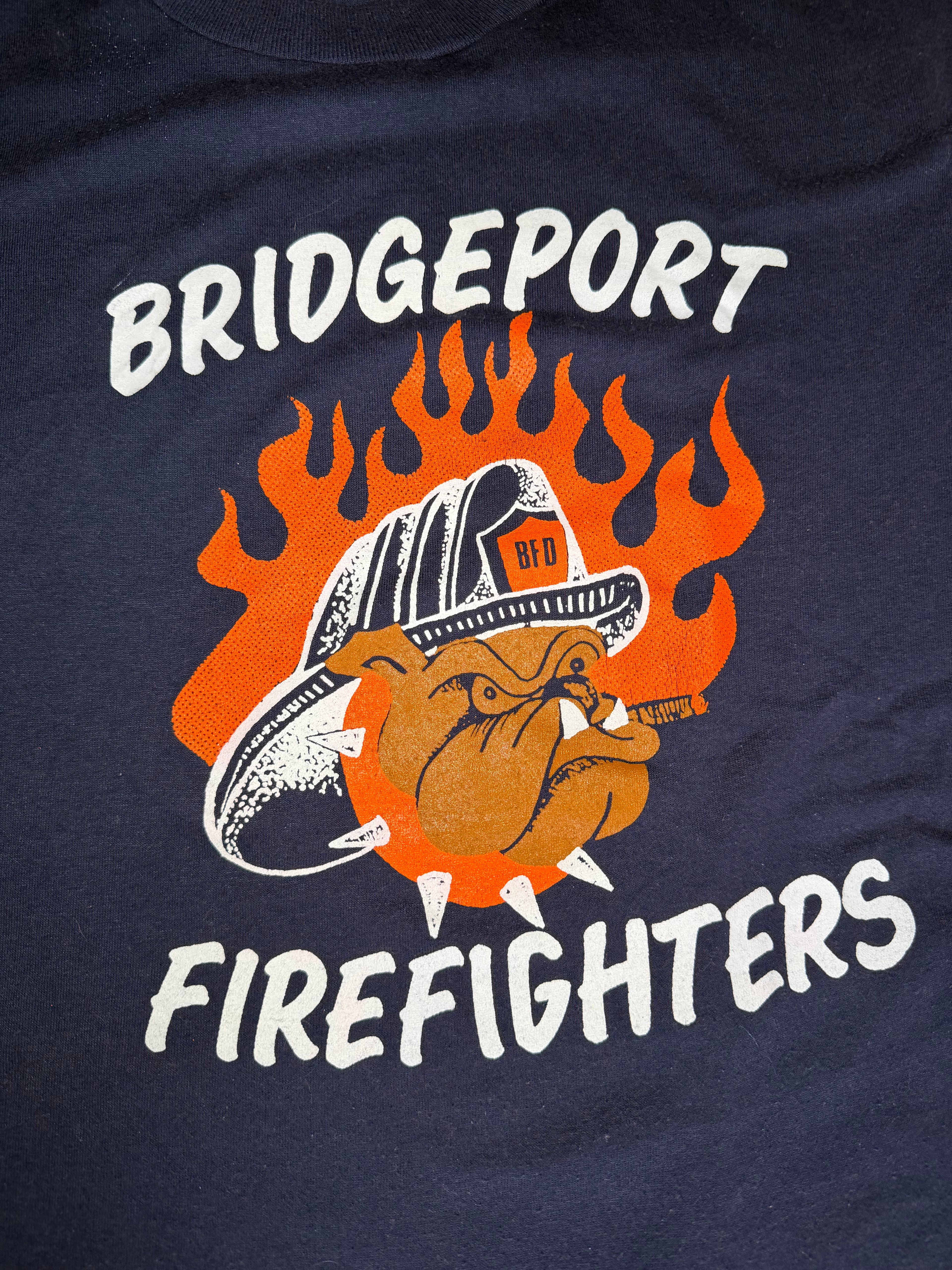 Bridgeport Firefighters Tee (80s)