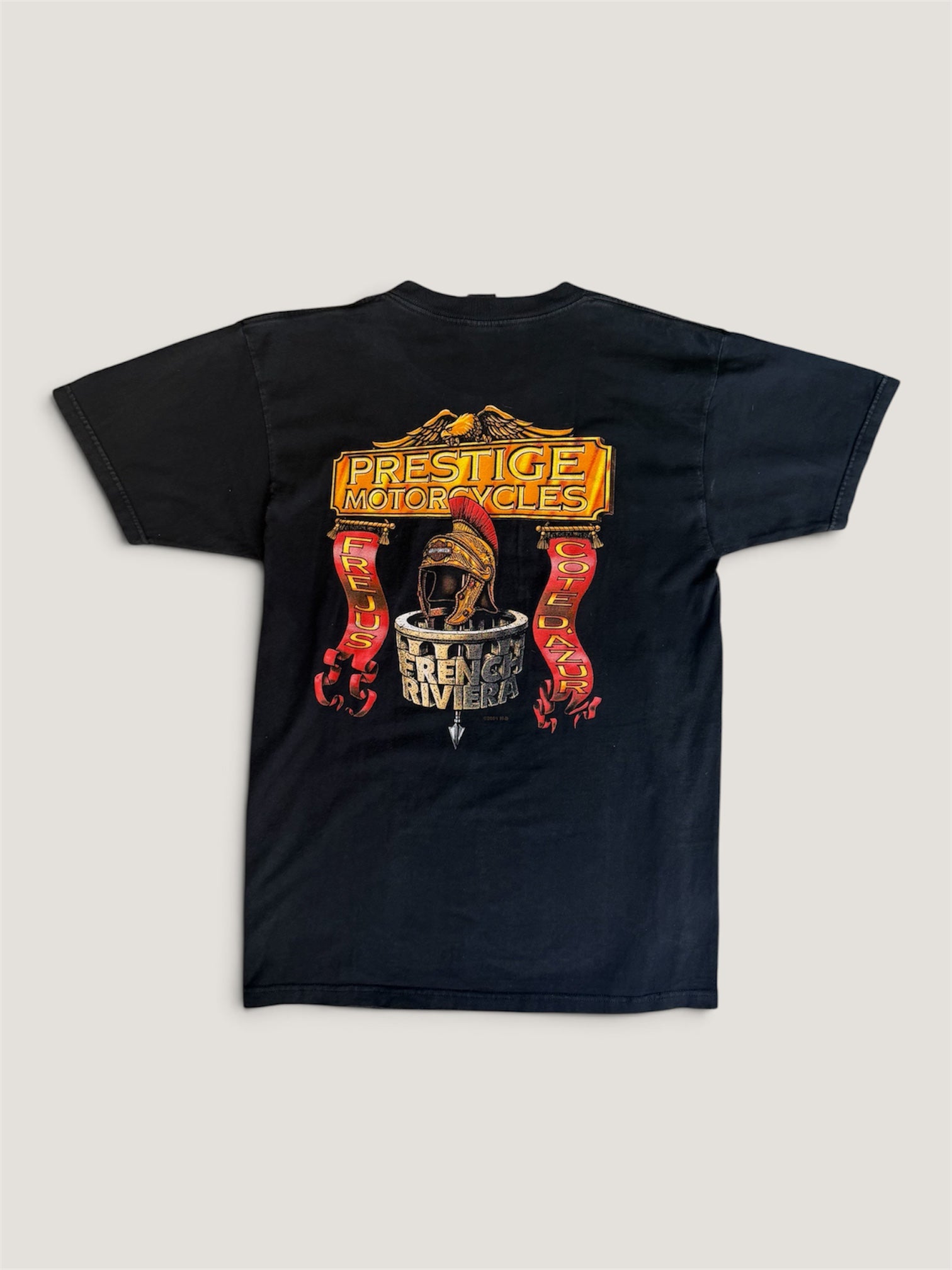 Vintage Harley-Davidson prestige motorcycles french riviera tee 2001