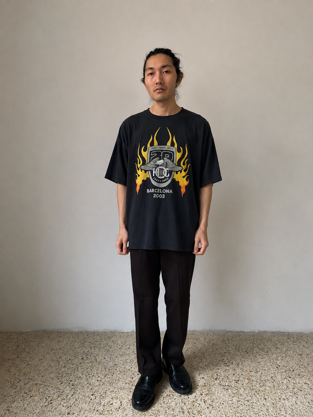 Vintage HOG Barcelona tee — 20th anniversary, 1983-2003