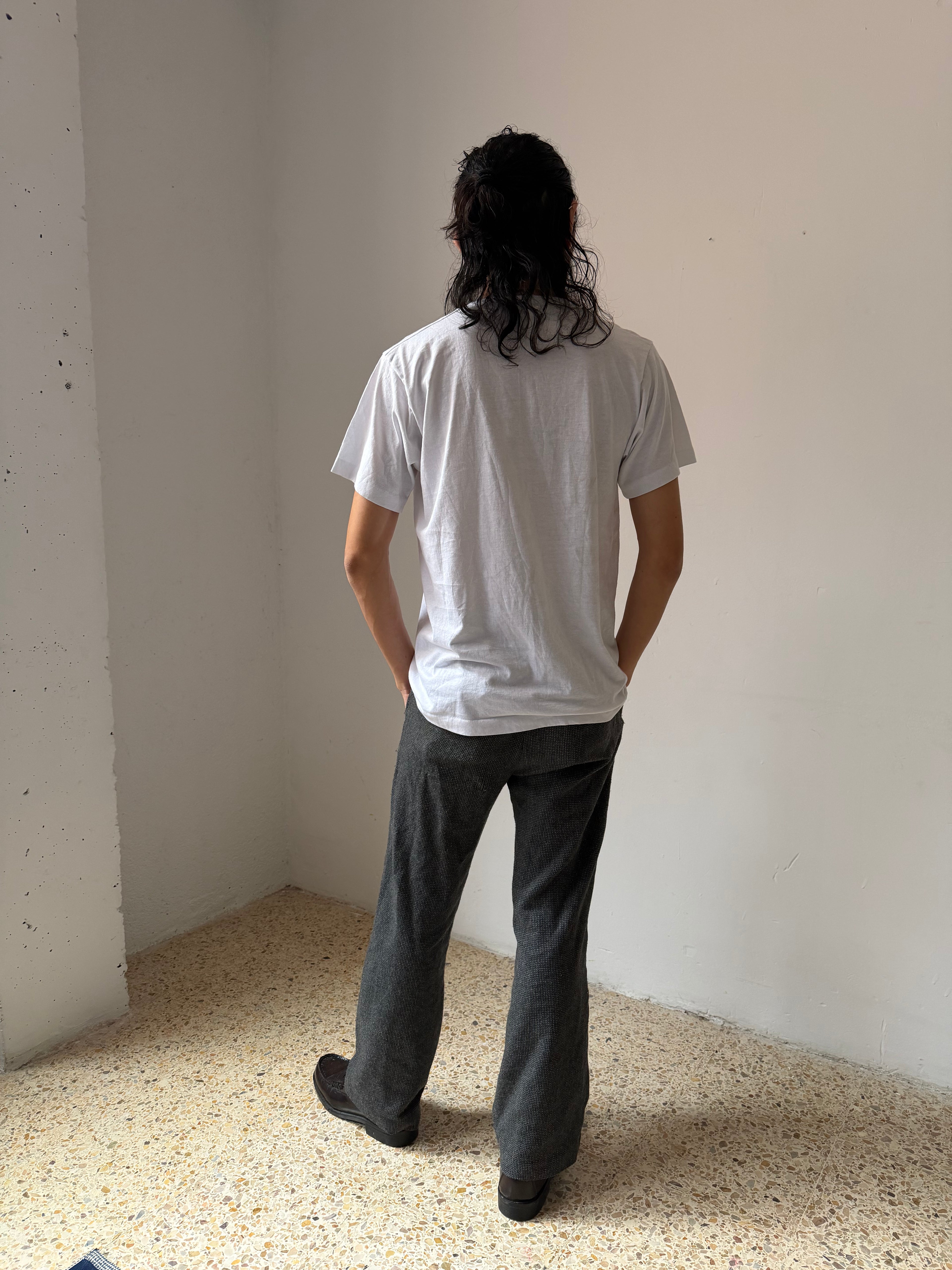 Hunter Pace White Tee