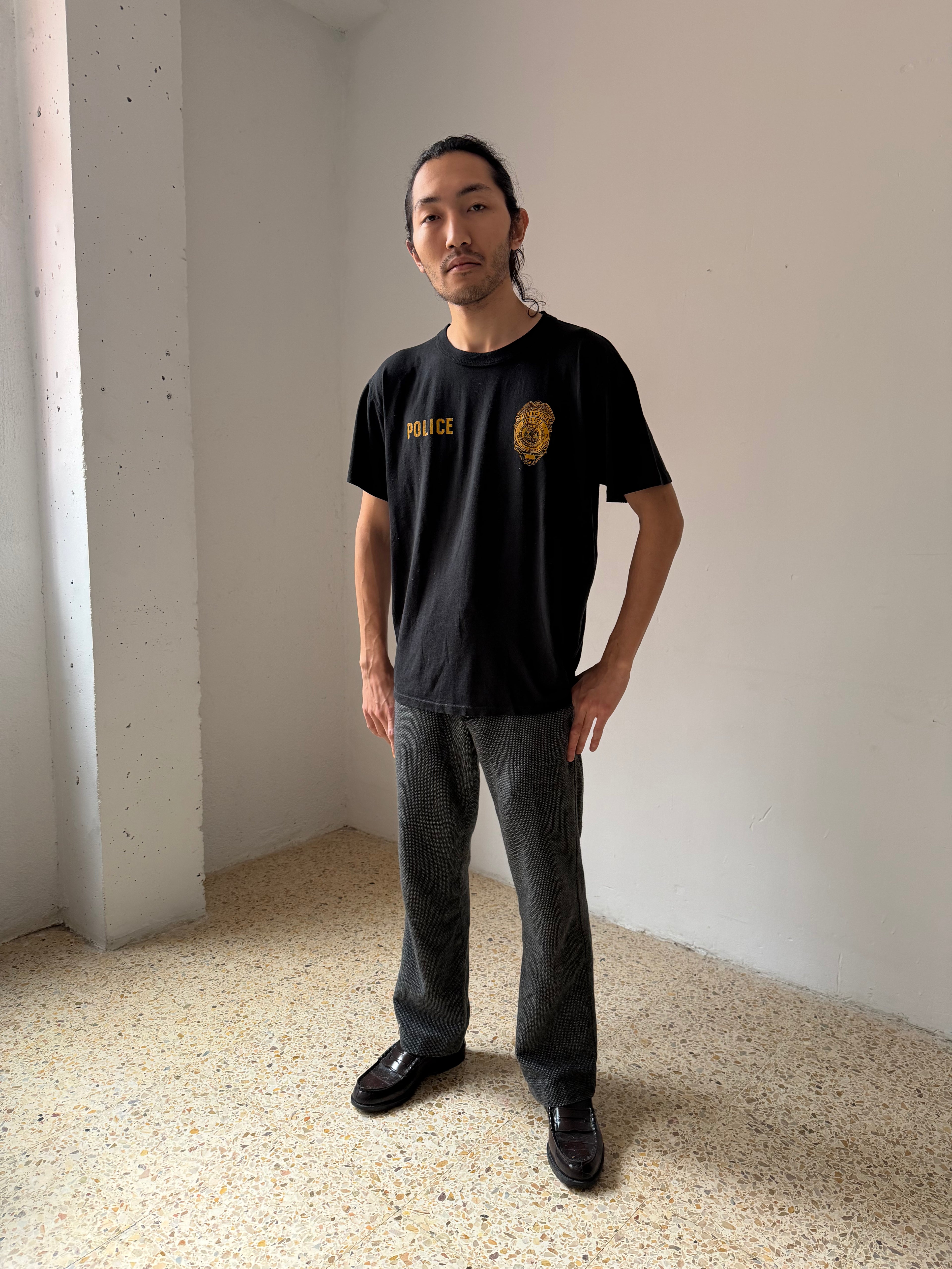 Police Narcotics Black Tee