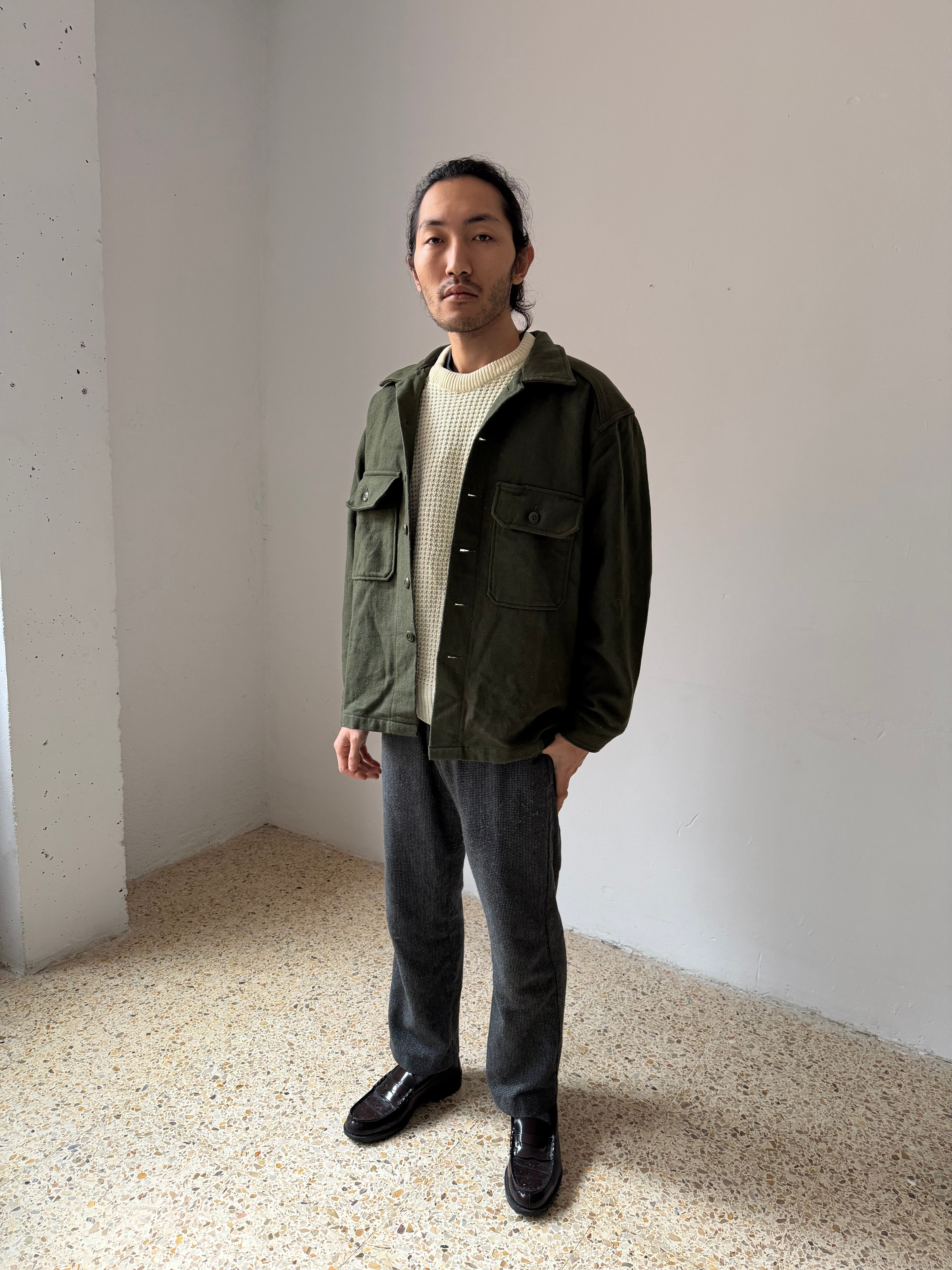 50's US Army Wool Shirt