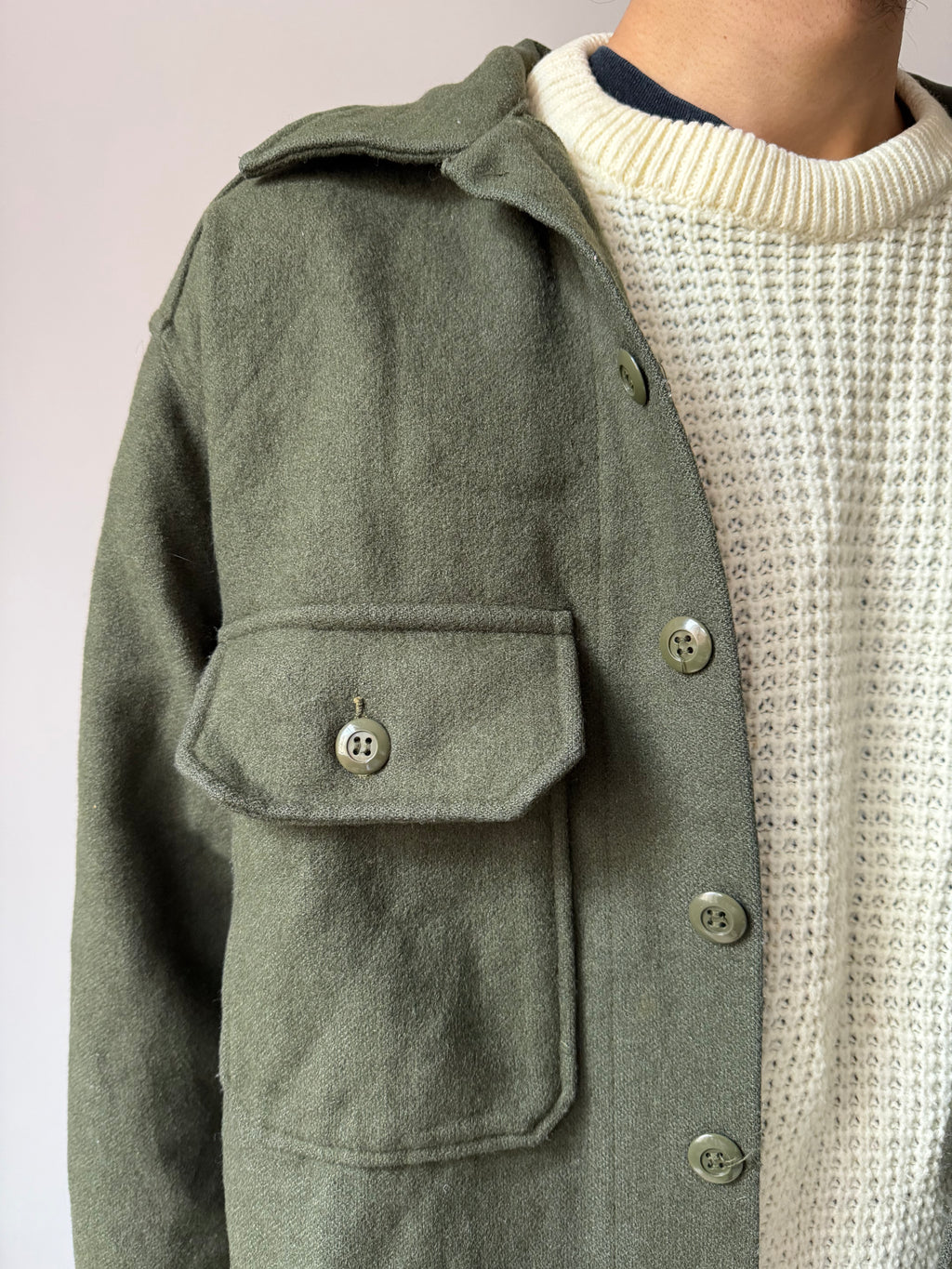 50's US Army Wool Shirt