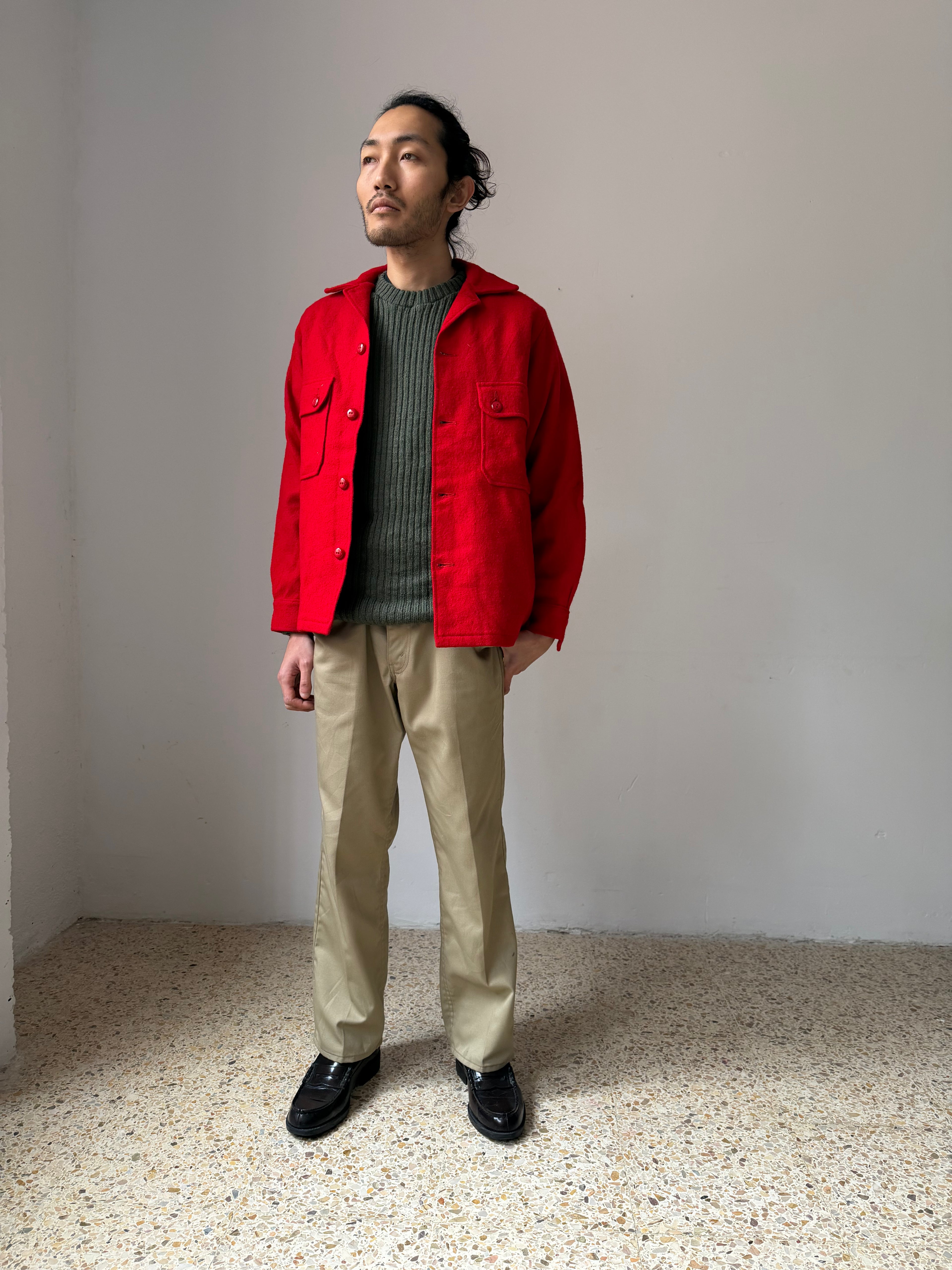Red Boy Scout Jacket