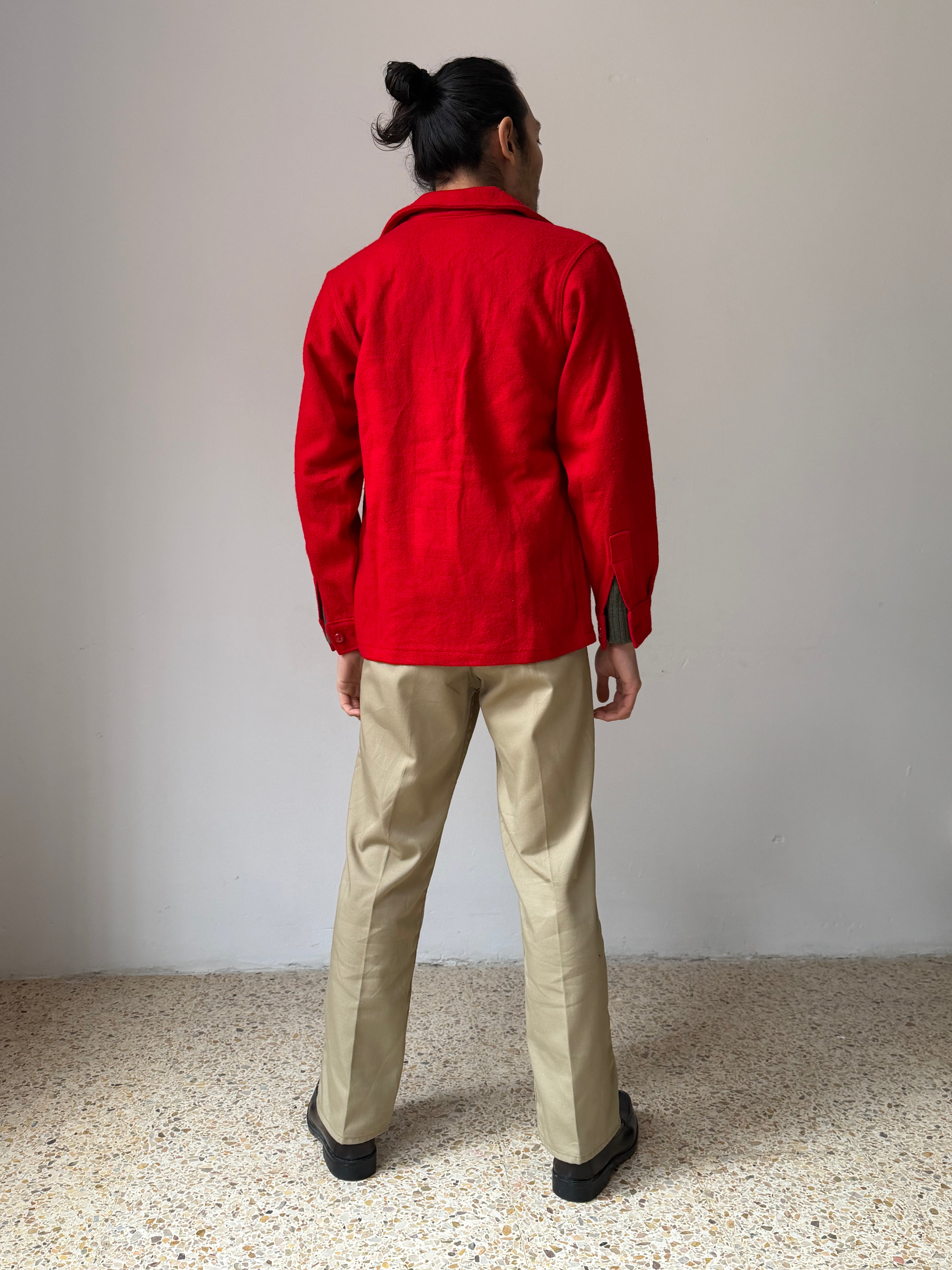 Red Boy Scout Jacket