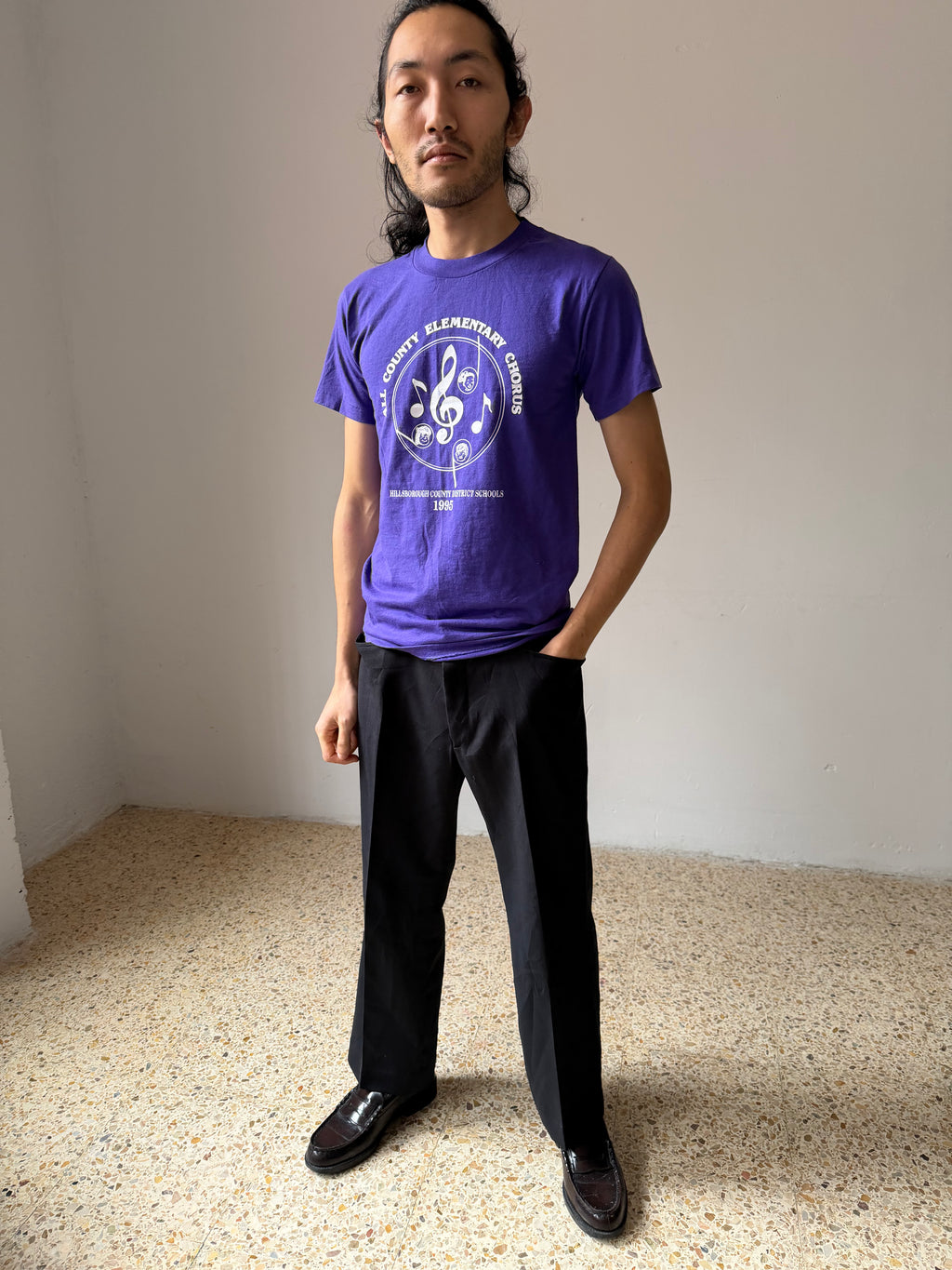 Purple All County Elementary Chorus Tee