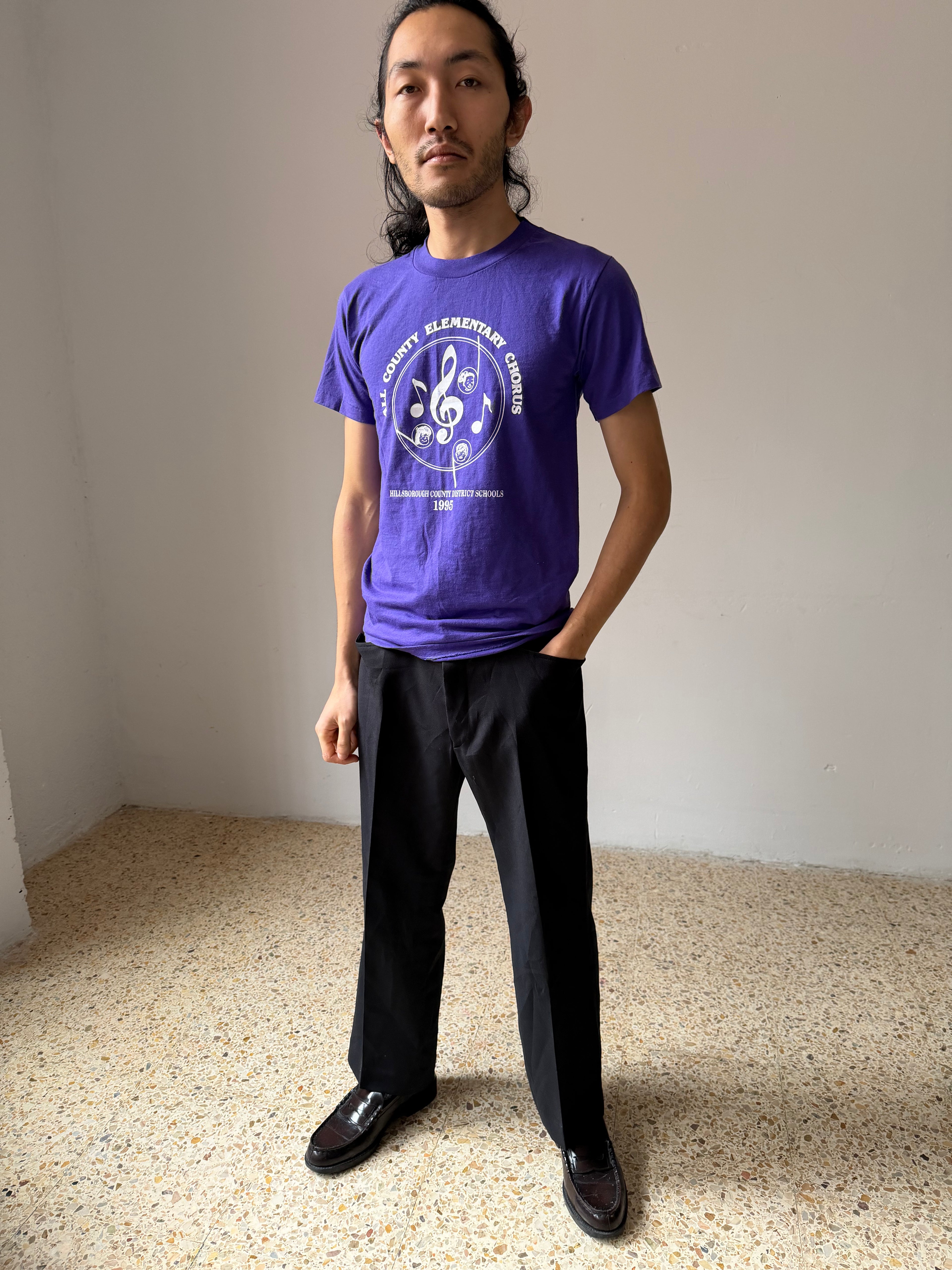 Purple All County Elementary Chorus Tee