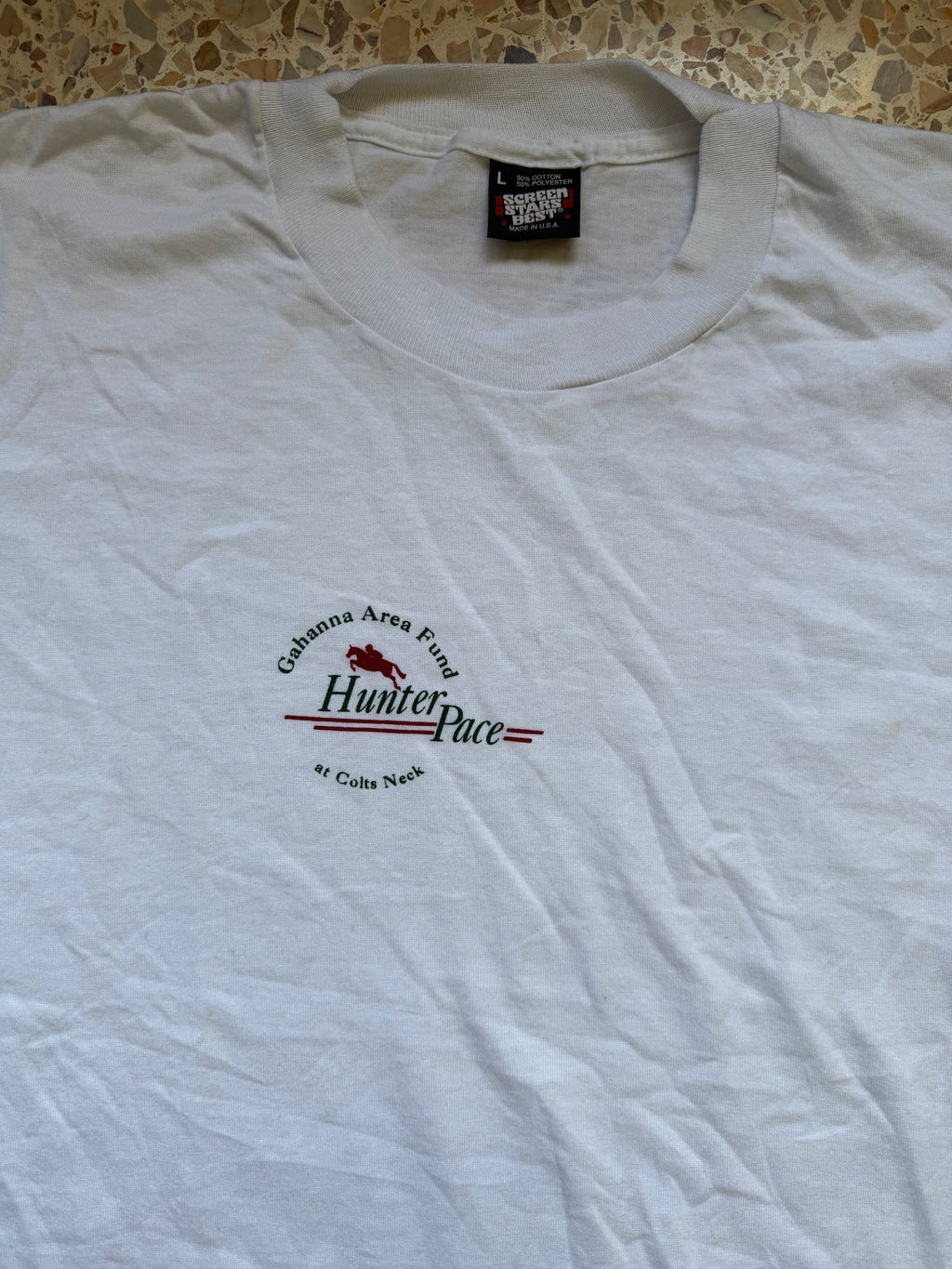 Hunter Pace White Tee