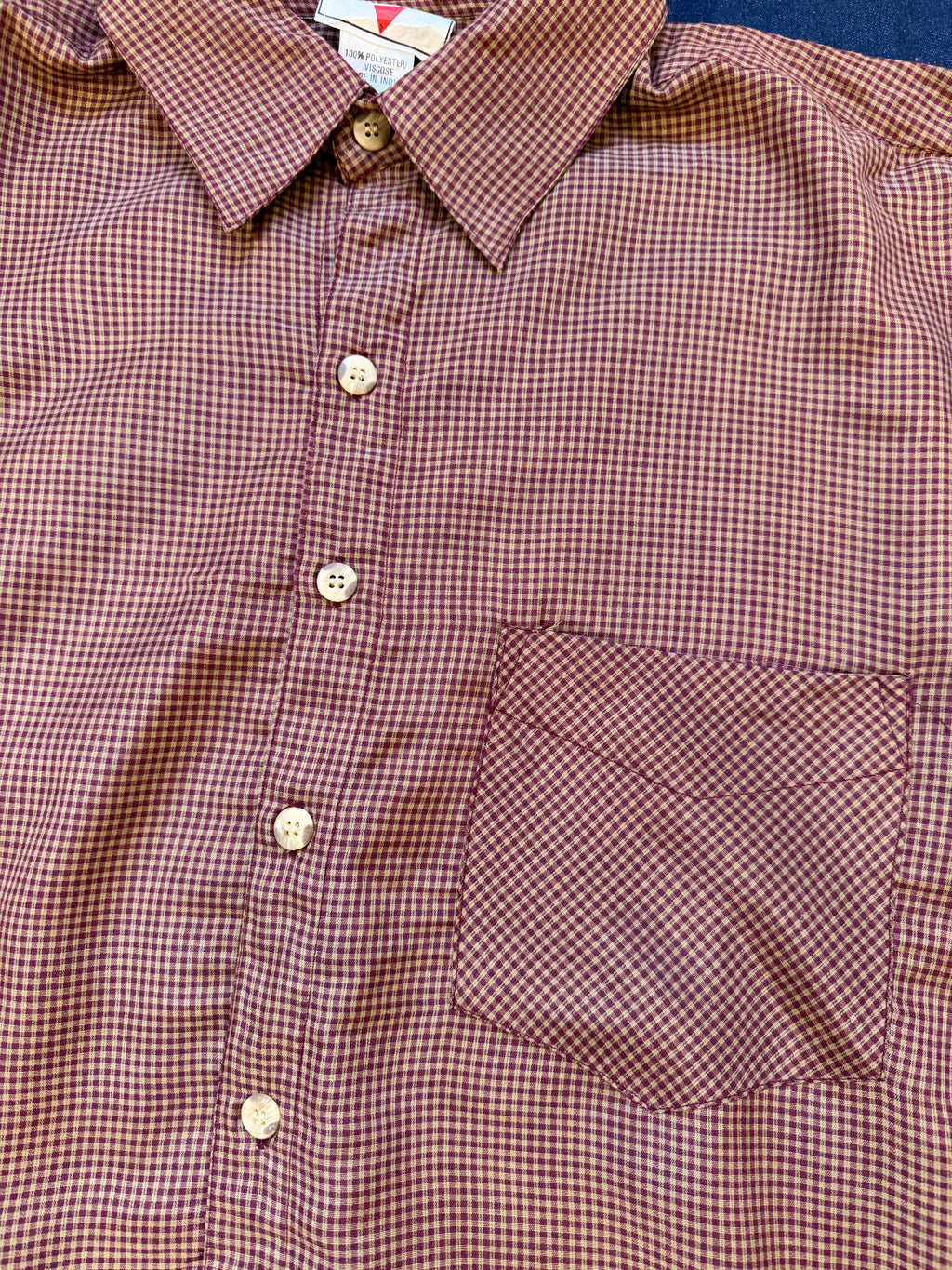 Brown Checkered Shirt