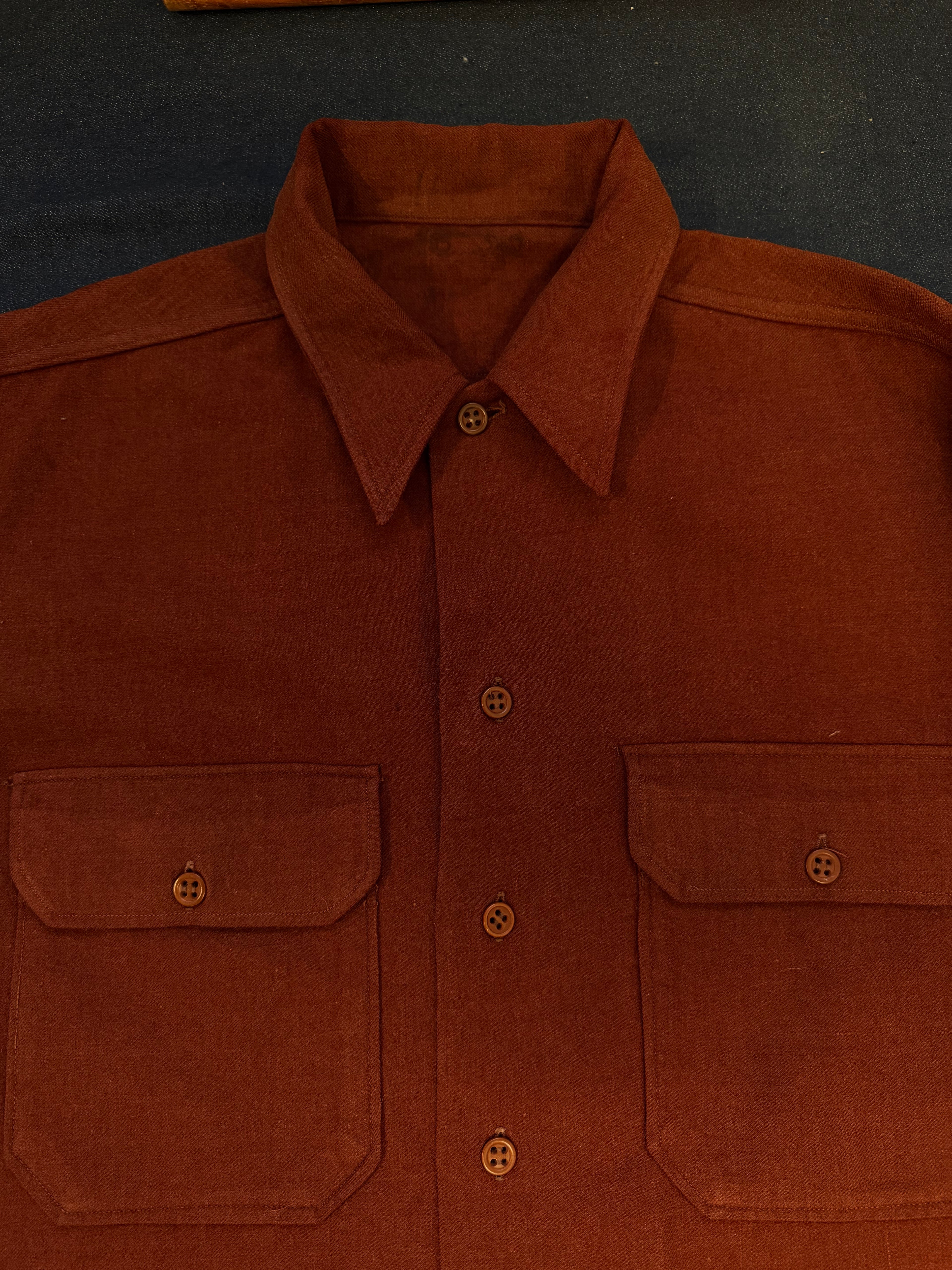 70's Wool Shirt