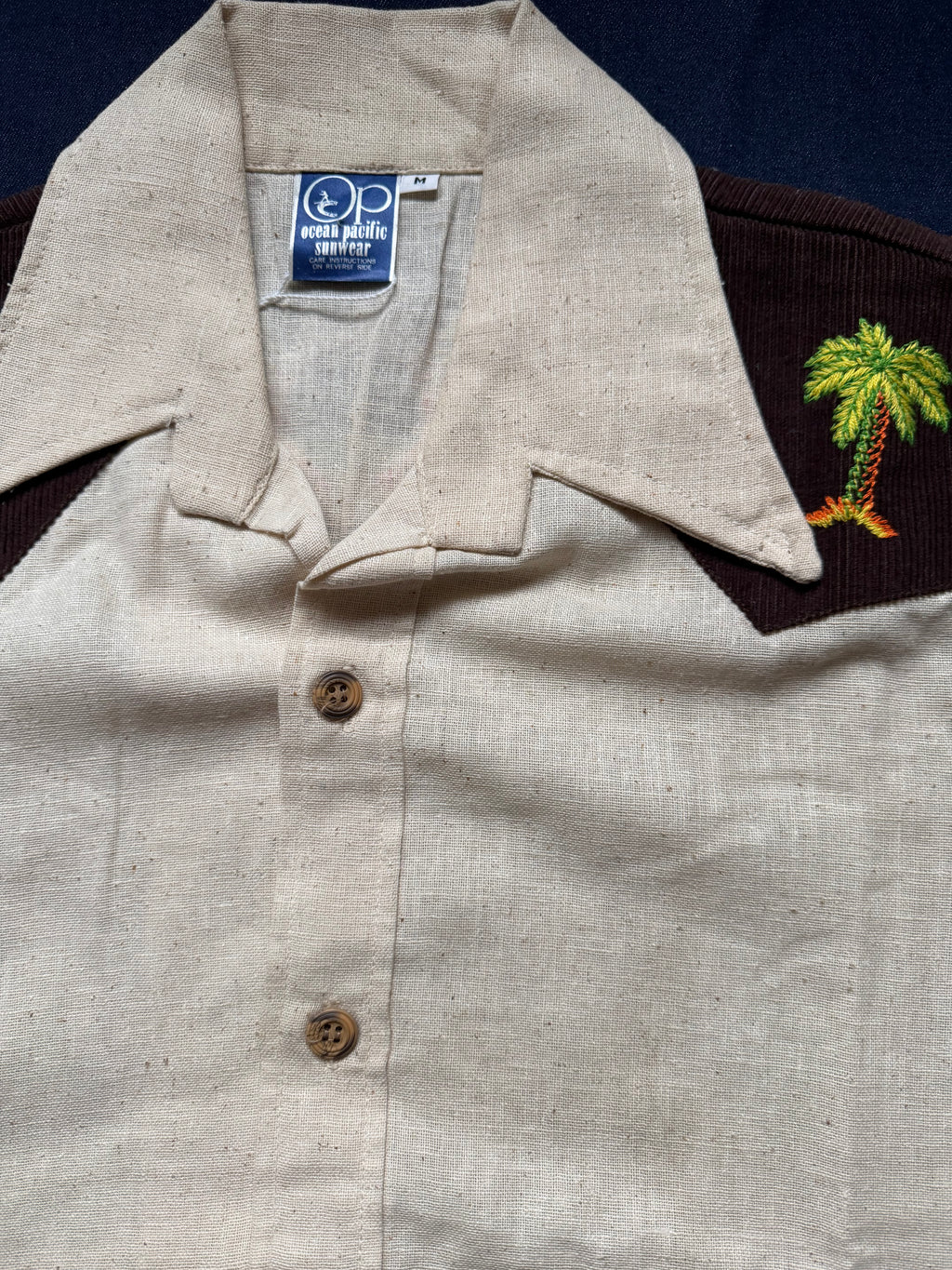 Ocean Pacific Cowboy 70's Shirt