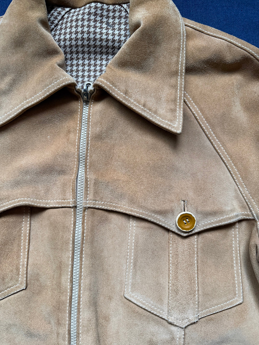 Suede 70's Reversible Jacket