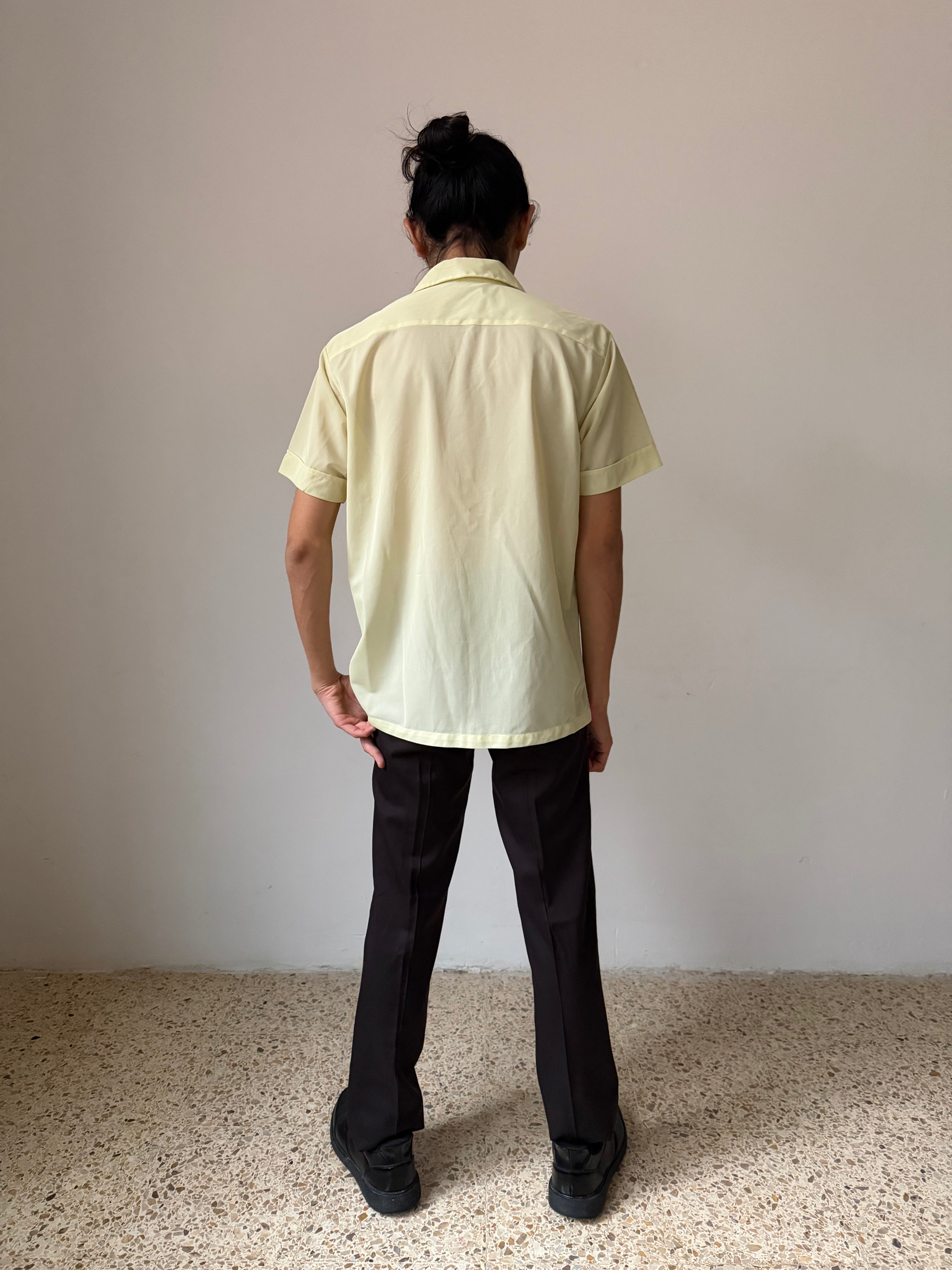 Sportime Yellow Short Sleeve Shirt